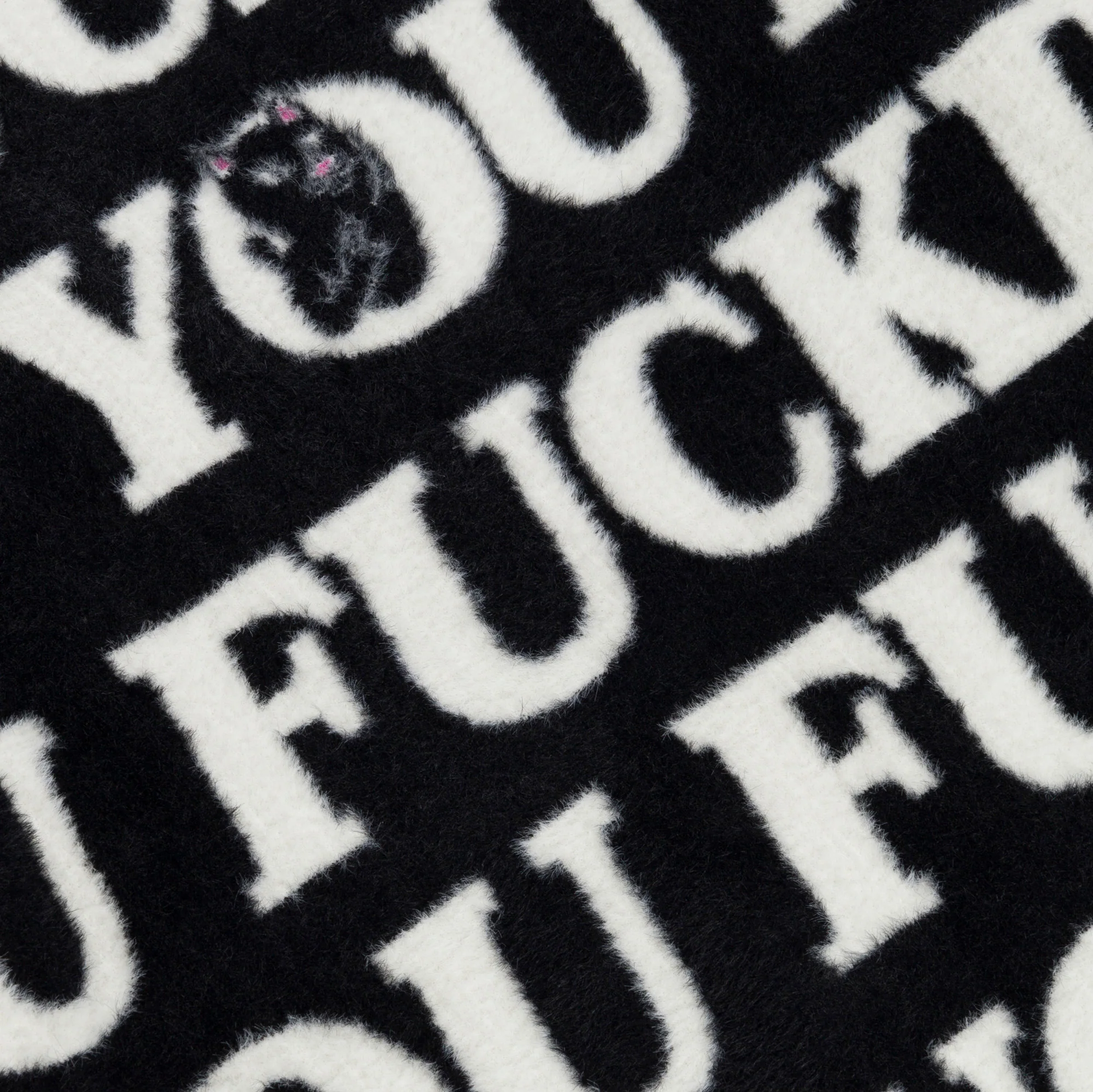 Fuckin Fuck Mohair Sweater (Black) - Image 4