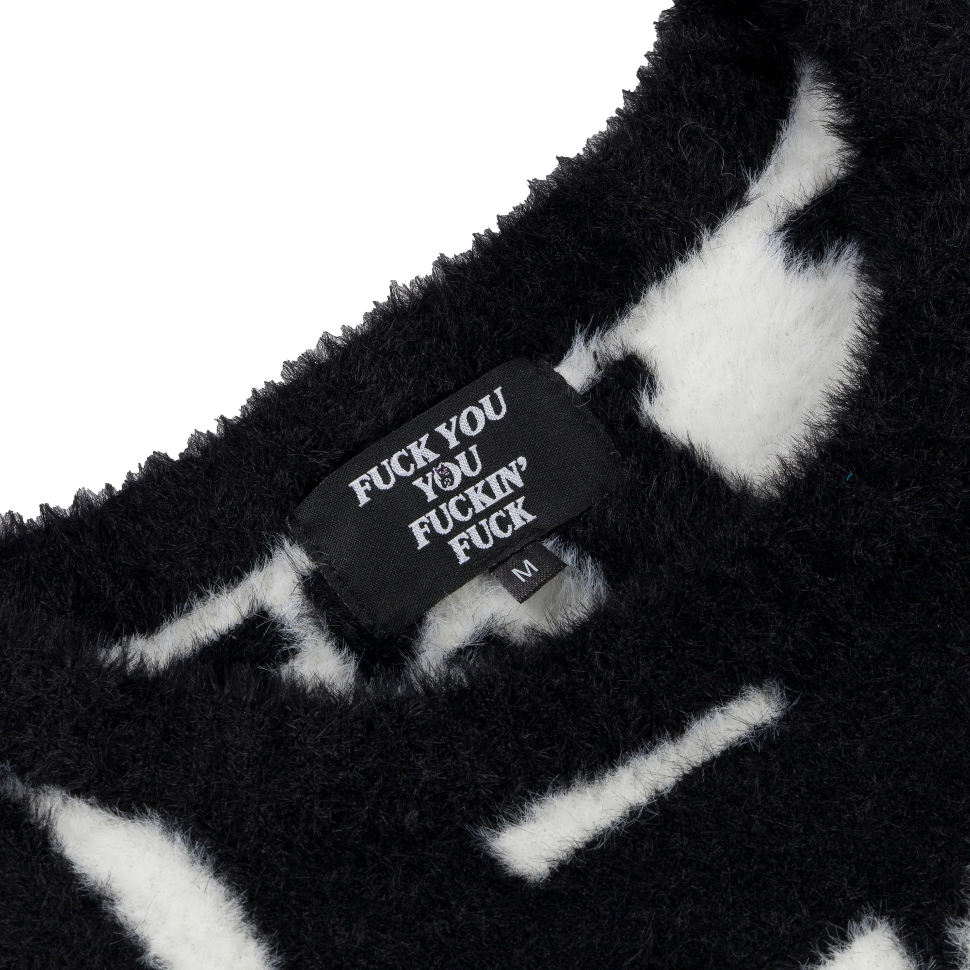 Fuckin Fuck Mohair Sweater (Black) - Image 5