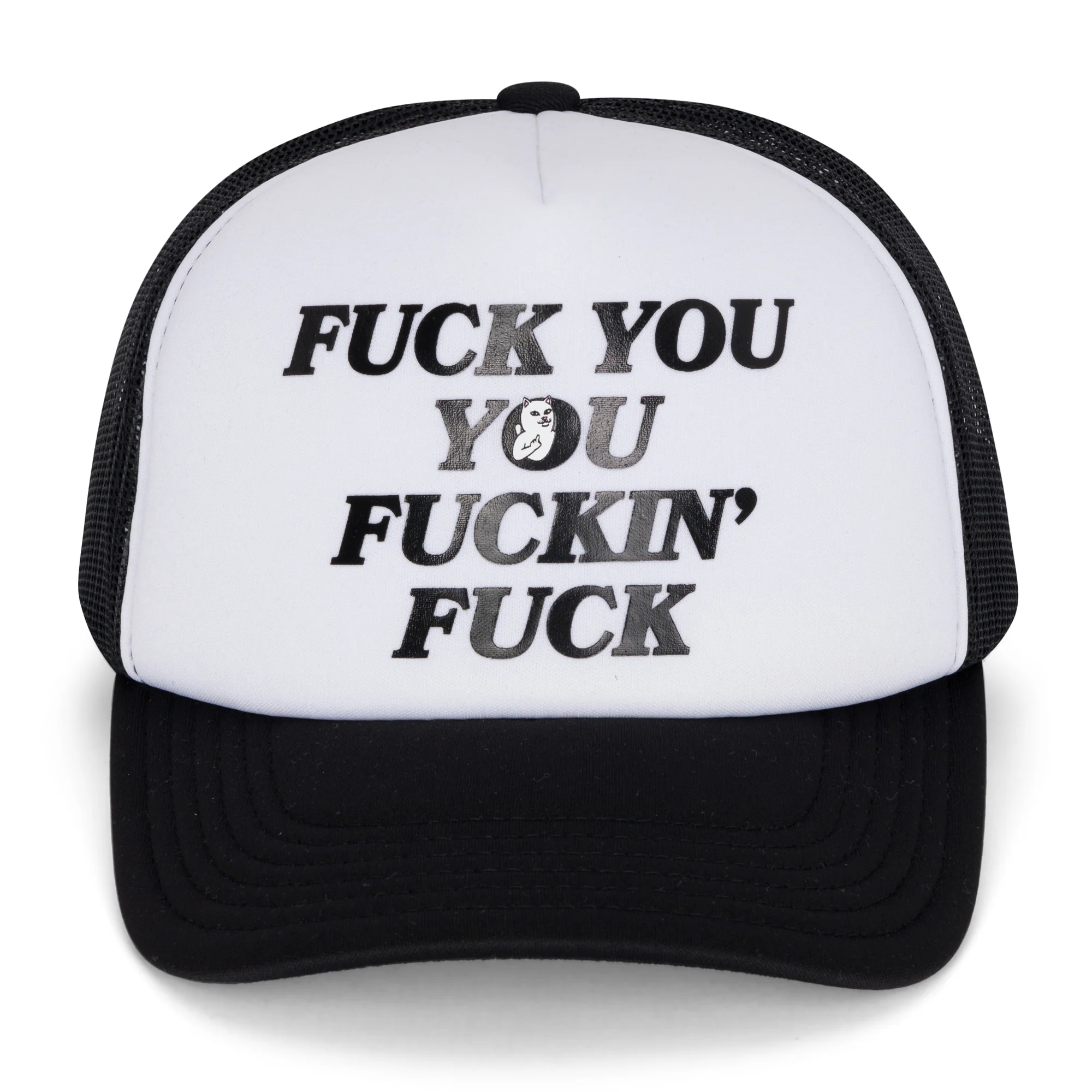 Fuckin Fuck Trucker Hat (Black) - Image 3