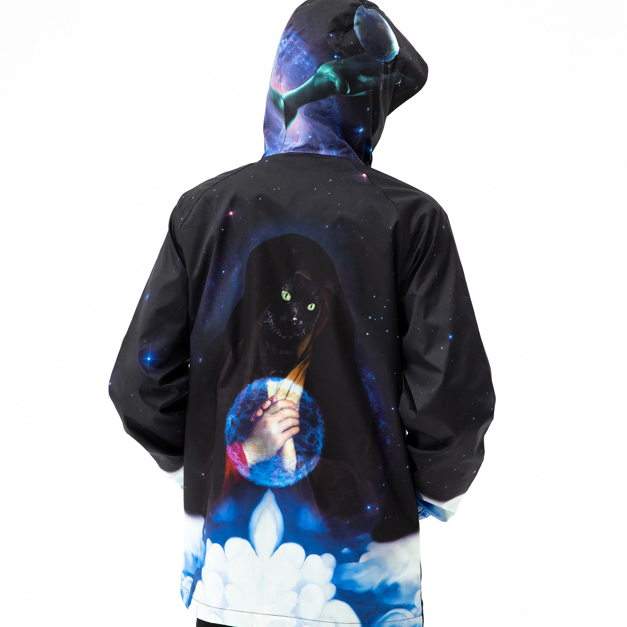 Galaxy Gypsy Anorak Jacket (Black) - Image 2
