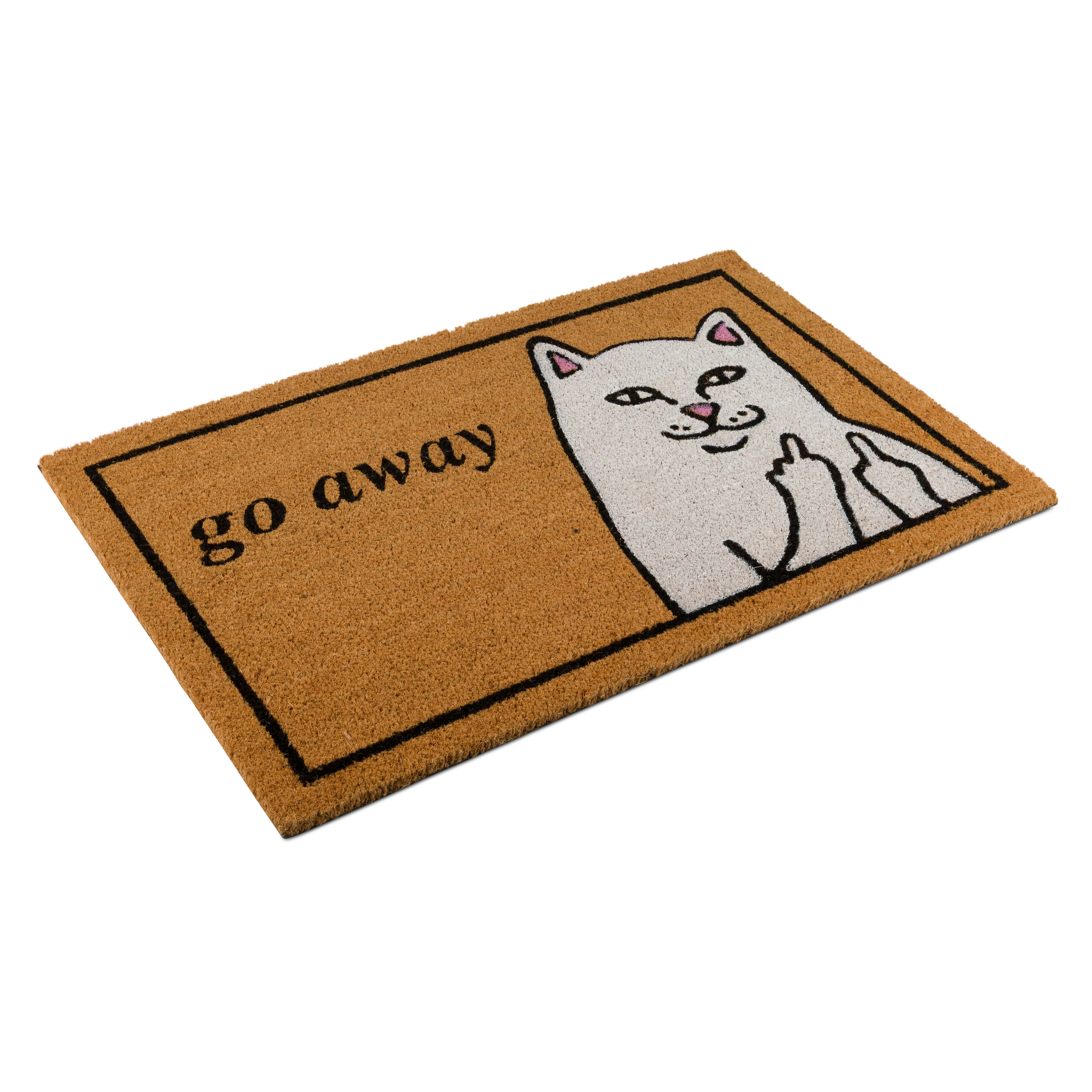 Go Away Door Mat (Brown) - Image 4