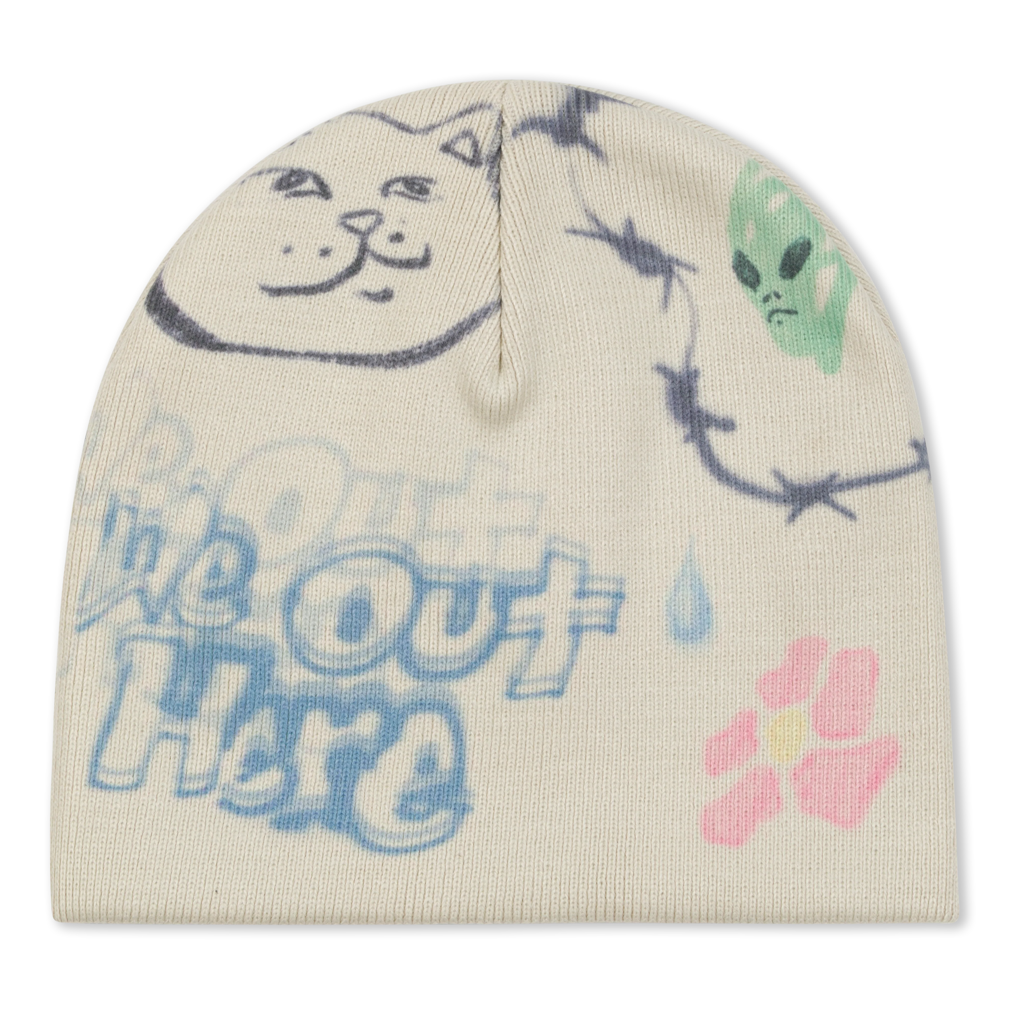 Goosebumps Skull Beanie (Bone)