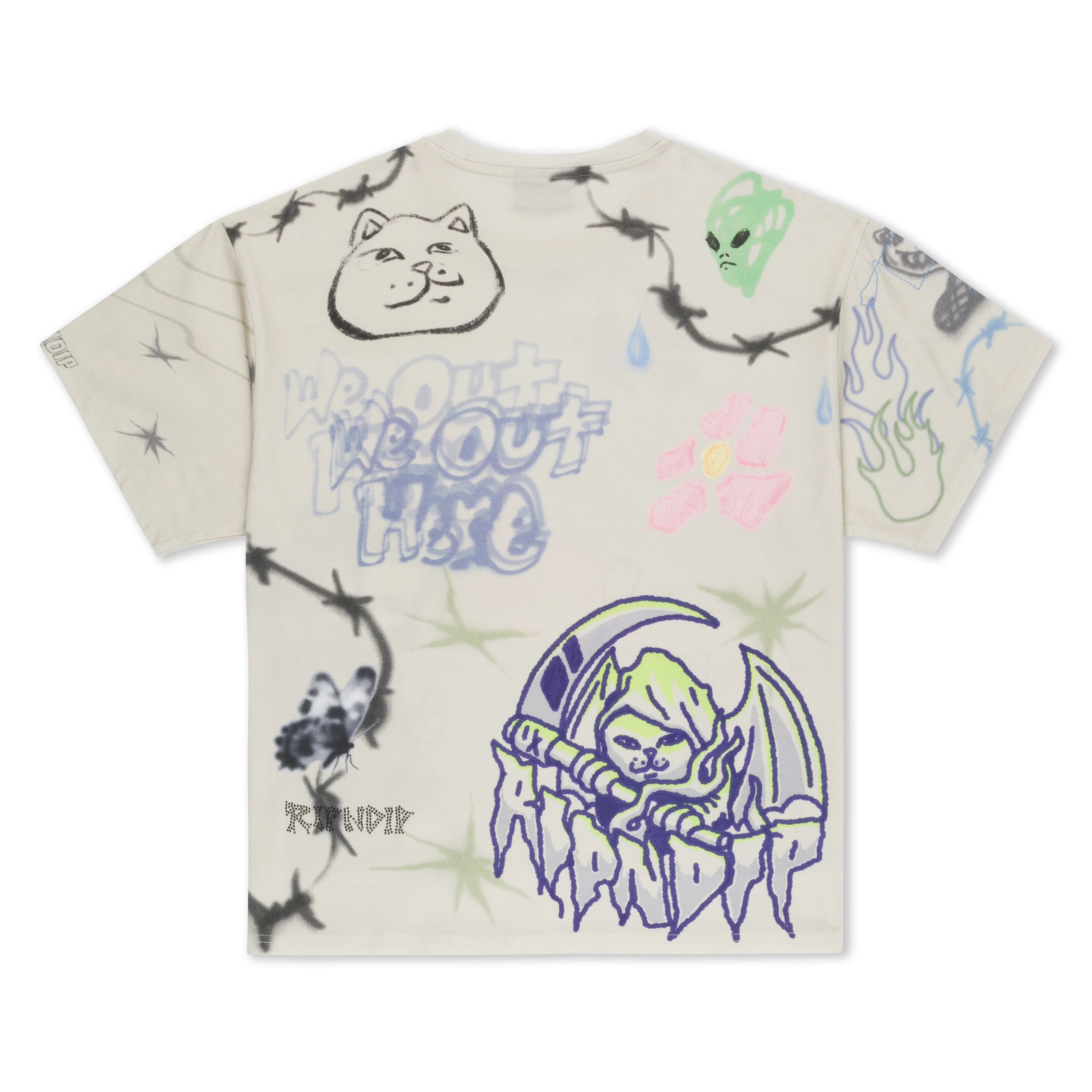 Goosebumps Tee (Bone) - Image 3