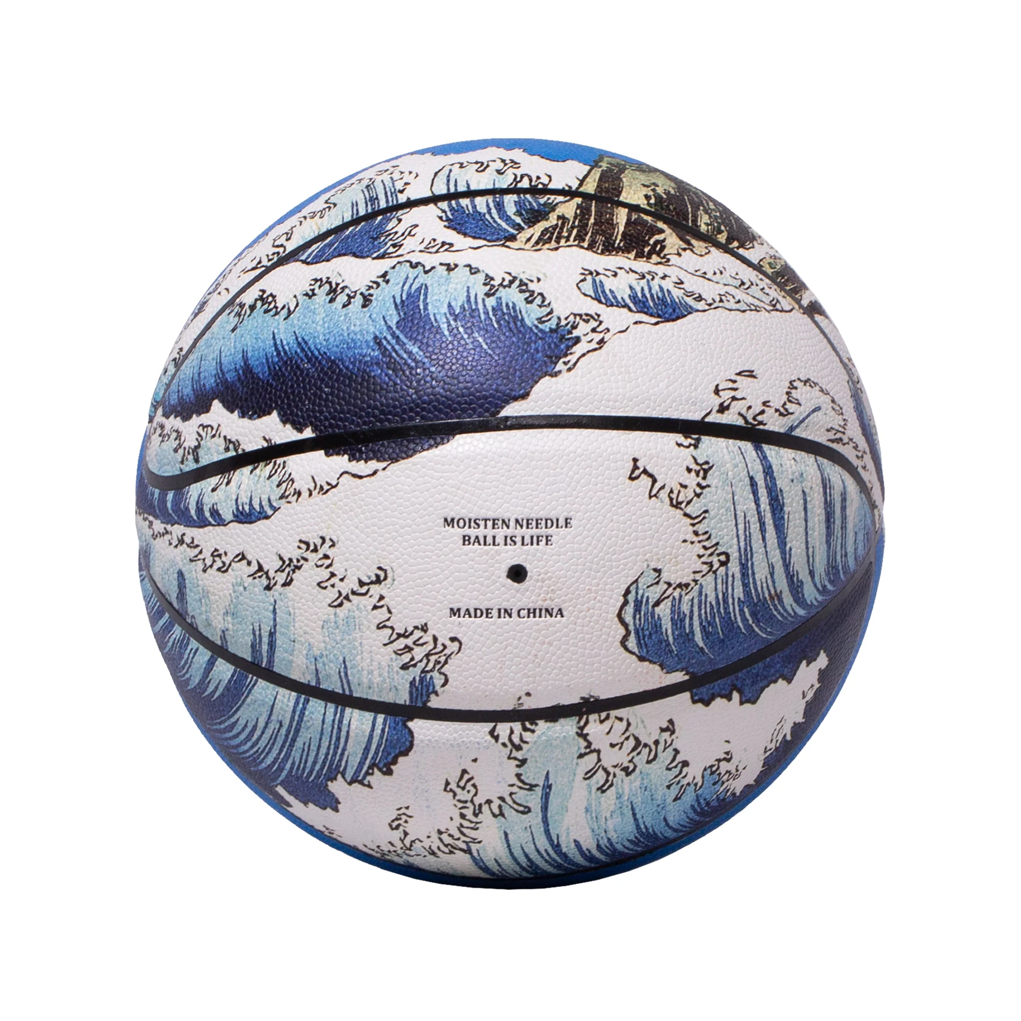 Great Wave Basketball (Blue) - Image 3