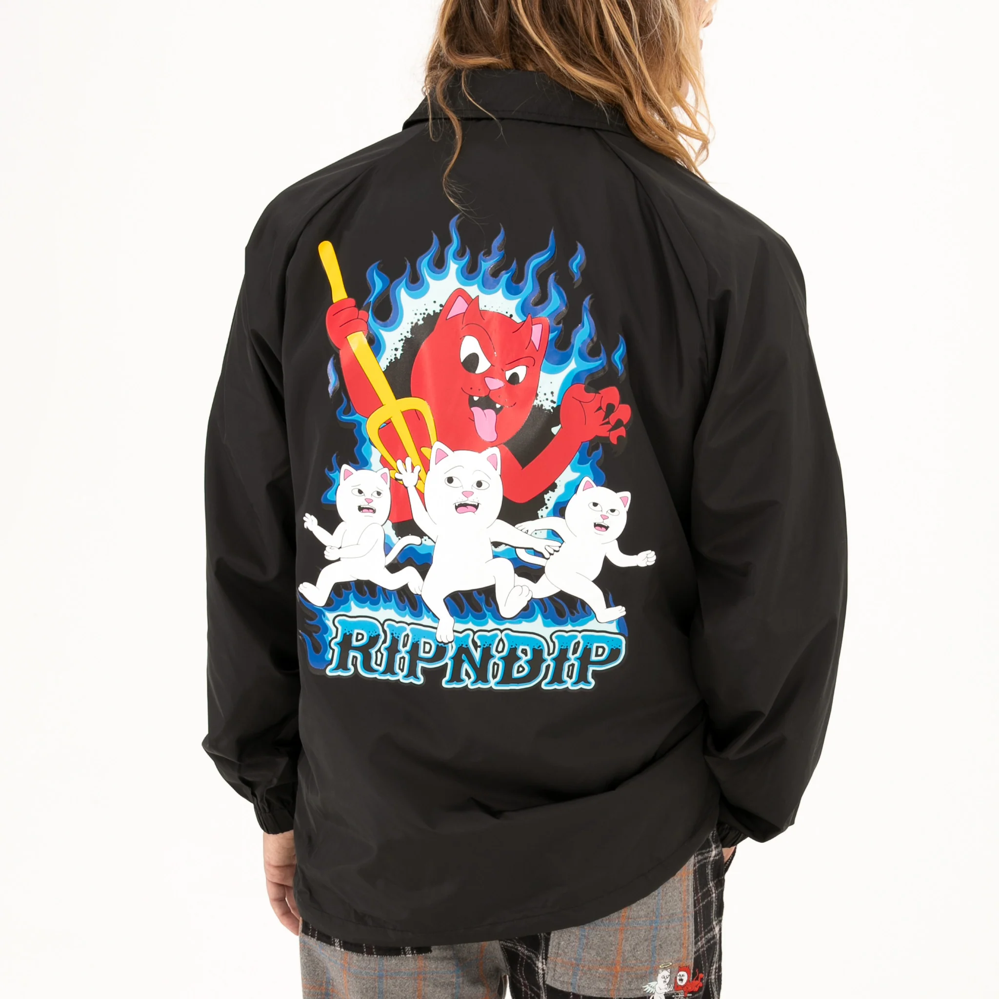 Hades Coach Jacket (Black) - Image 3
