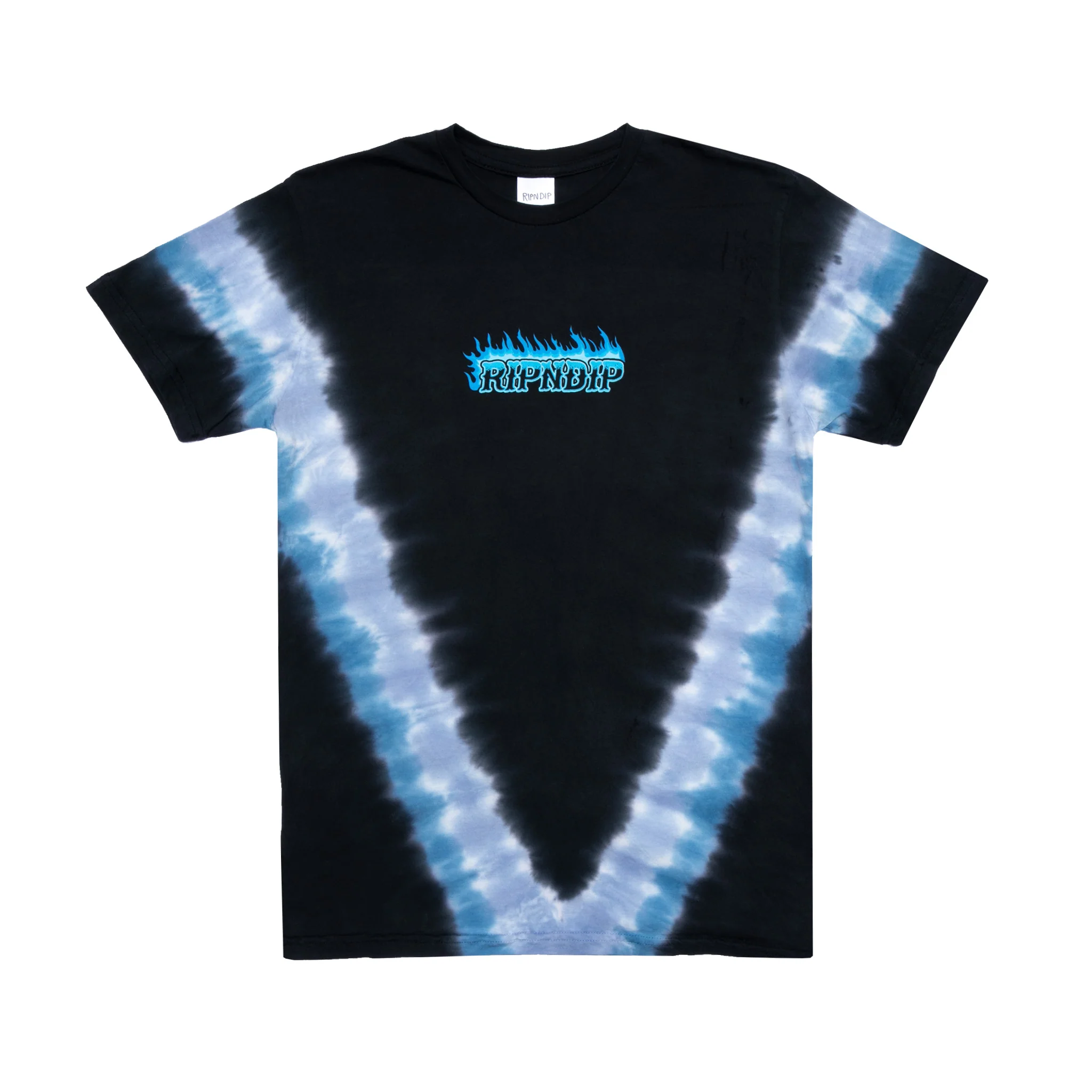 Hades Tee (Blue/Black V Dye) - Image 3