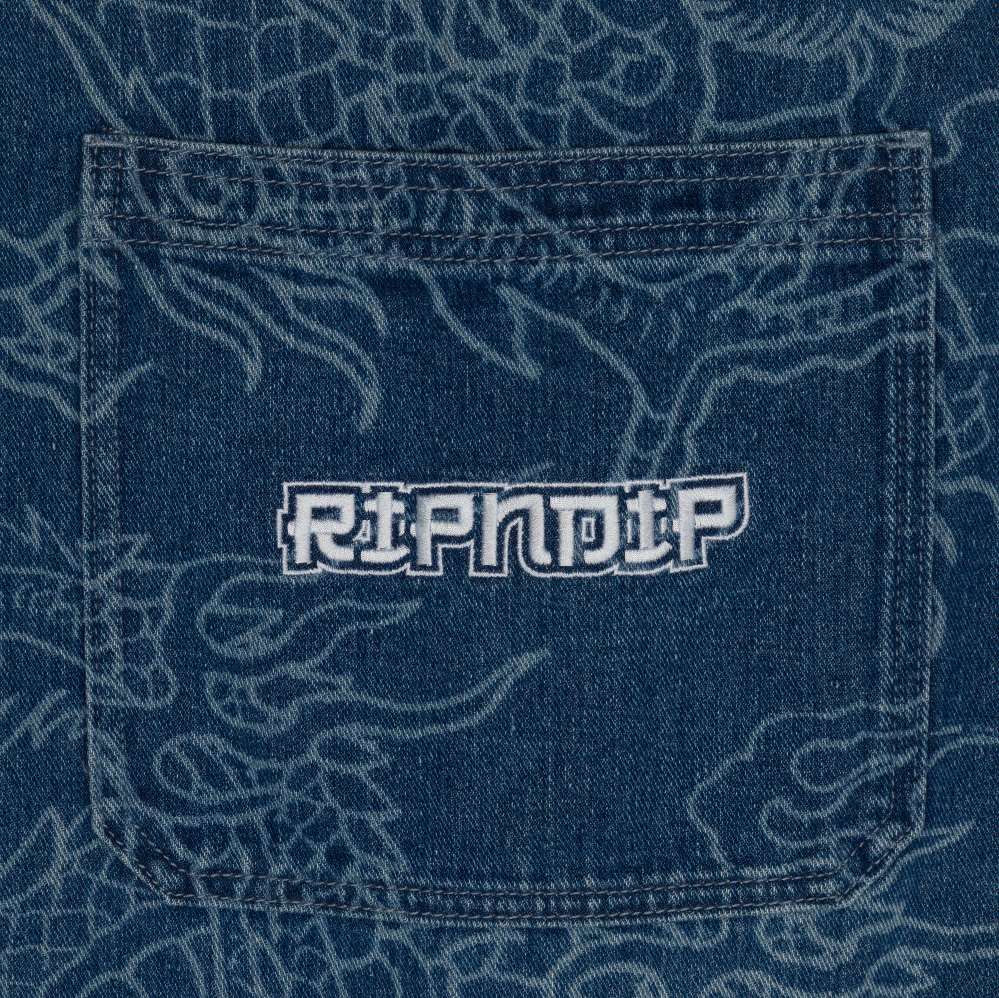 Haku Denim Overalls (Dark Wash) - Image 3