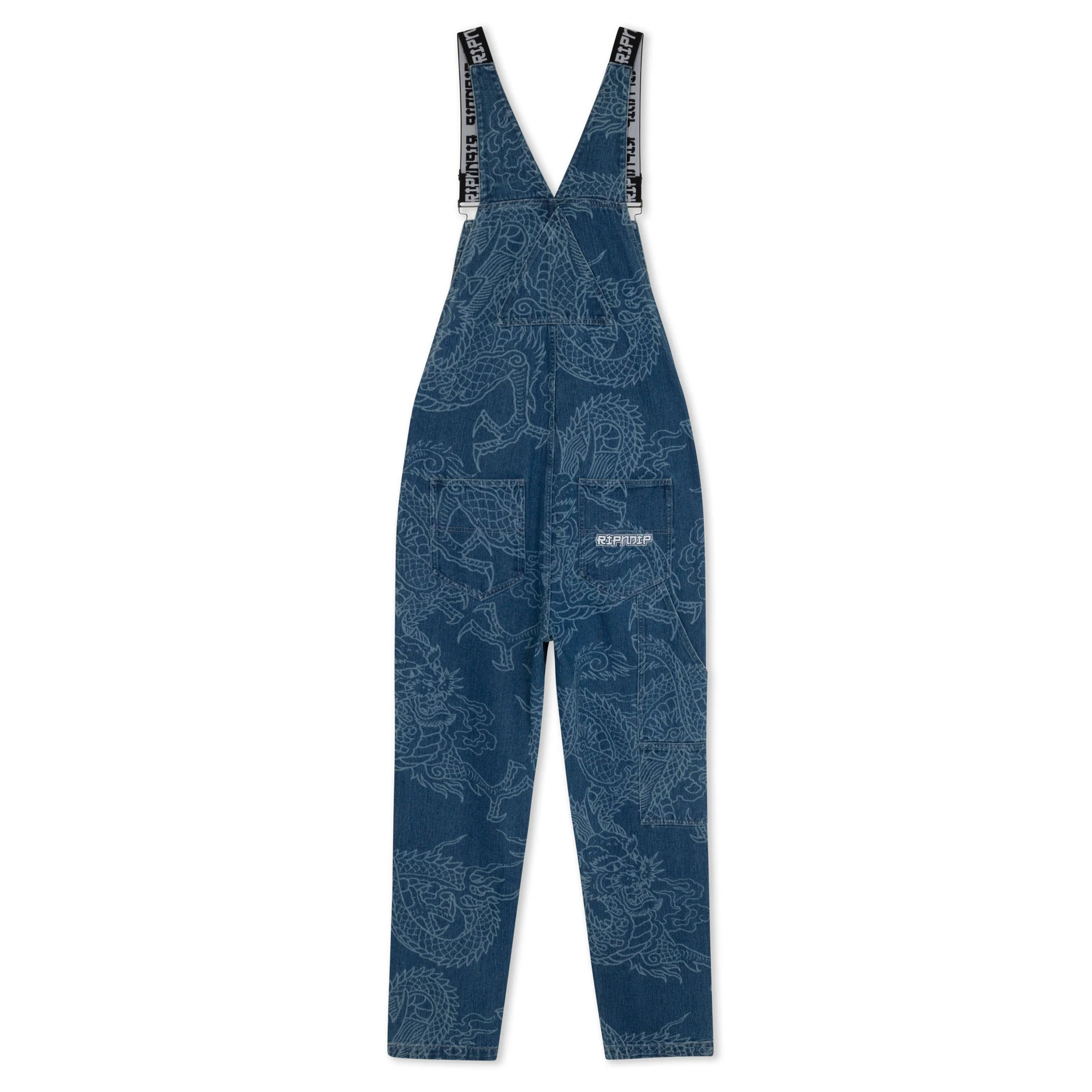 Haku Denim Overalls (Dark Wash) - Image 6