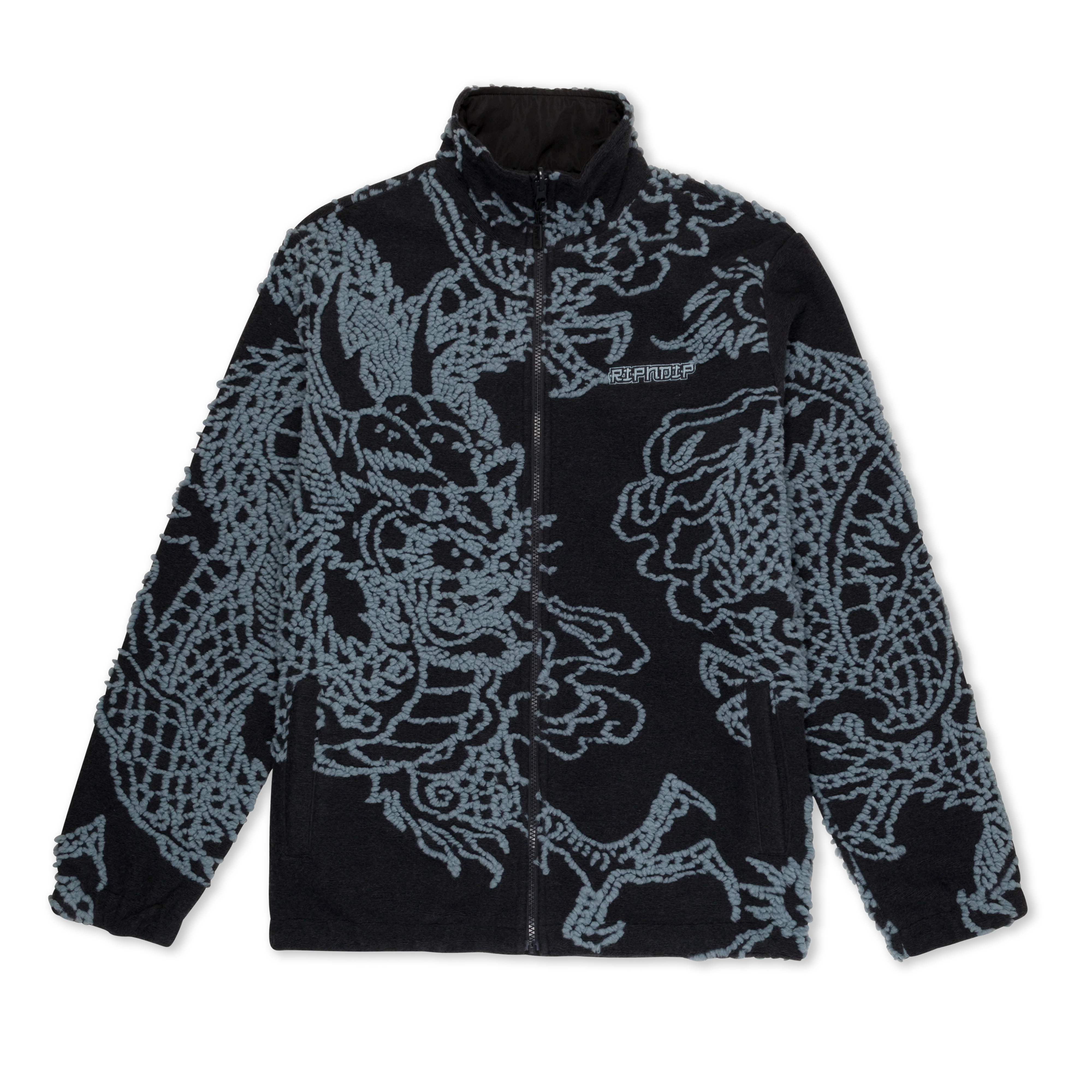 Haku Reversible Jacket (Black / Charcoal)