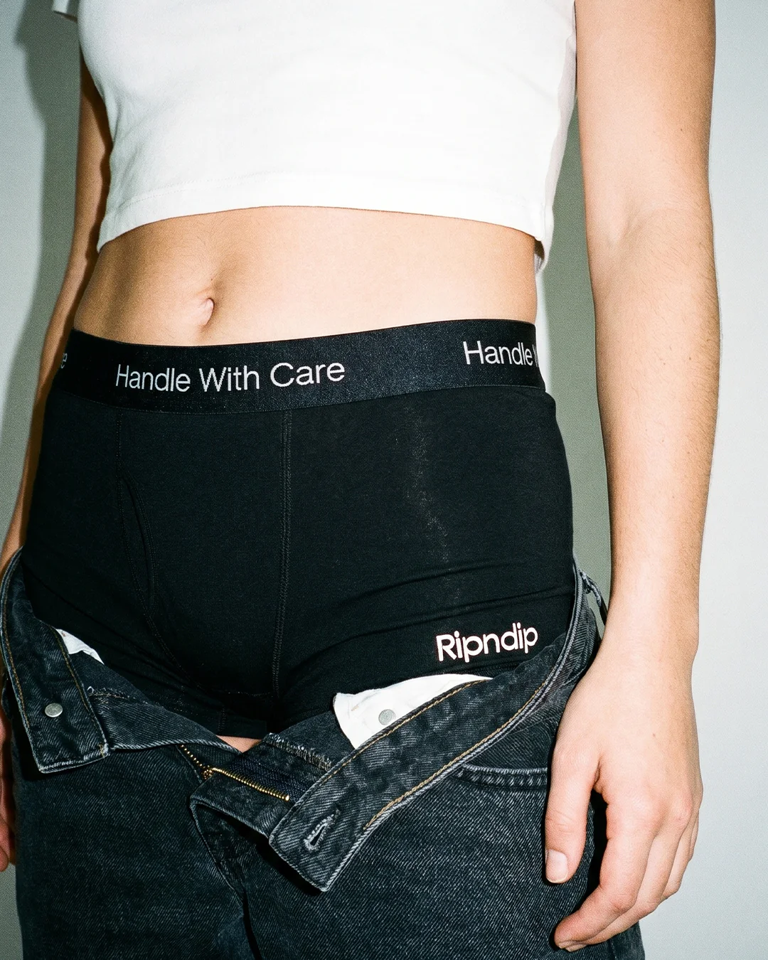 Handle With Care Boxers (Black) - Image 3