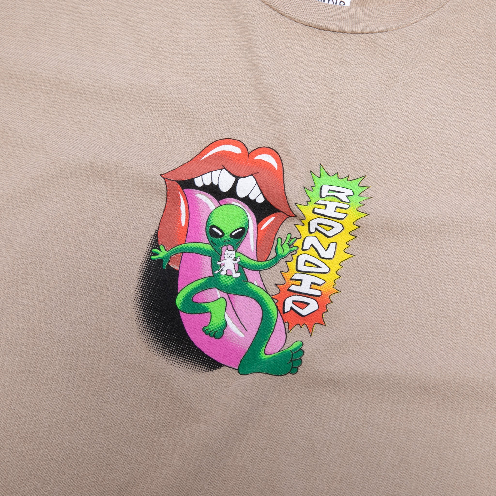Happy Lickin Tee (Almond) - Image 3