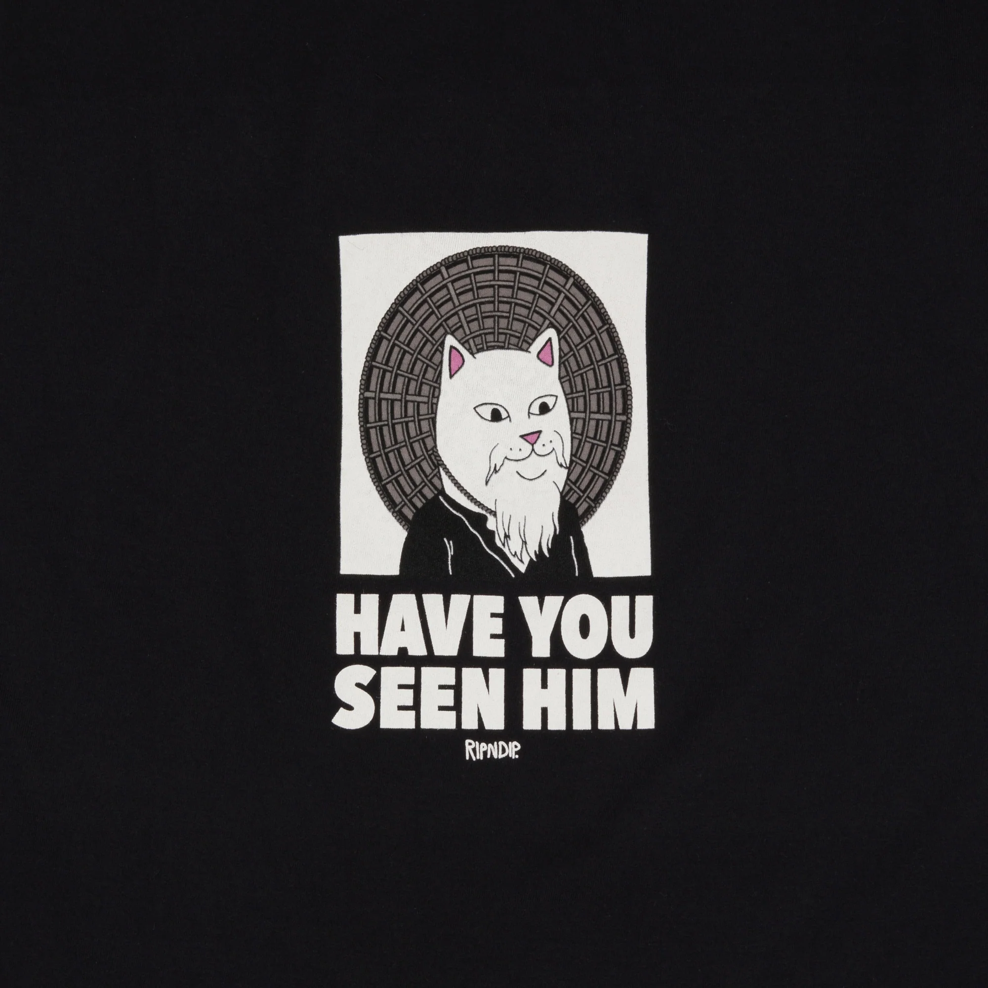Have You Seen Him? Tee (Black) - Image 3