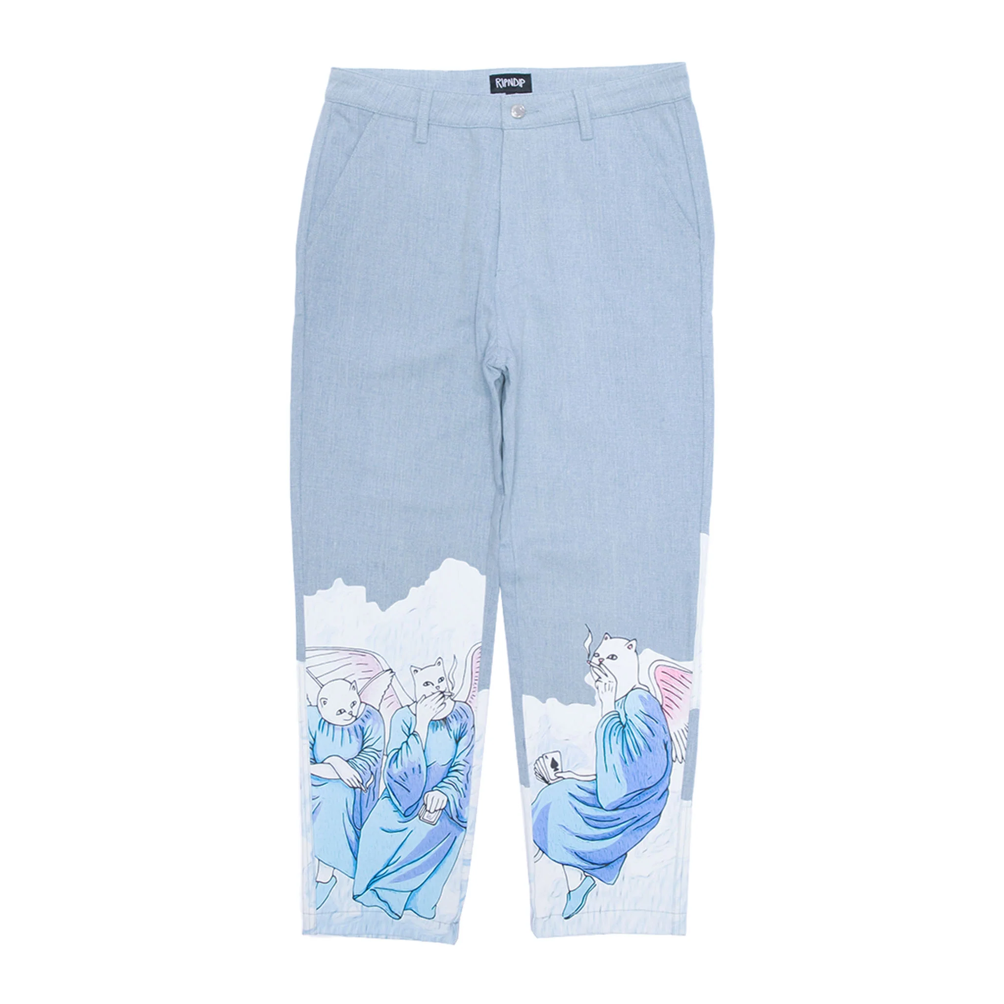 Heaven And Hell Denim Pants (Light Wash) - Image 2
