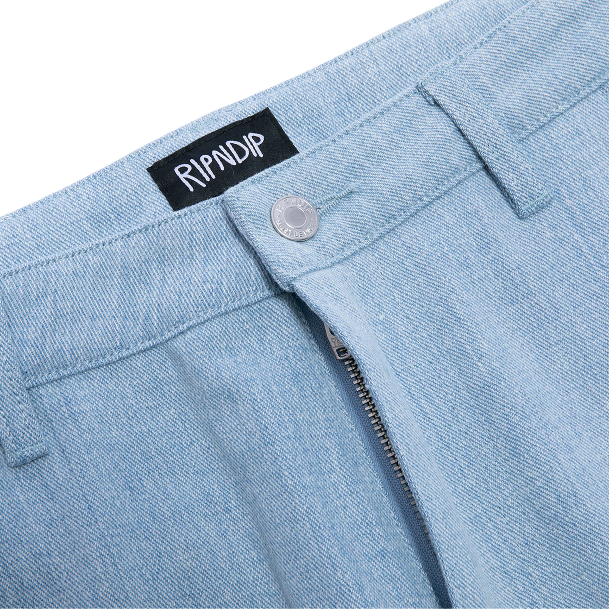 Heaven And Hell Denim Pants (Light Wash) - Image 4