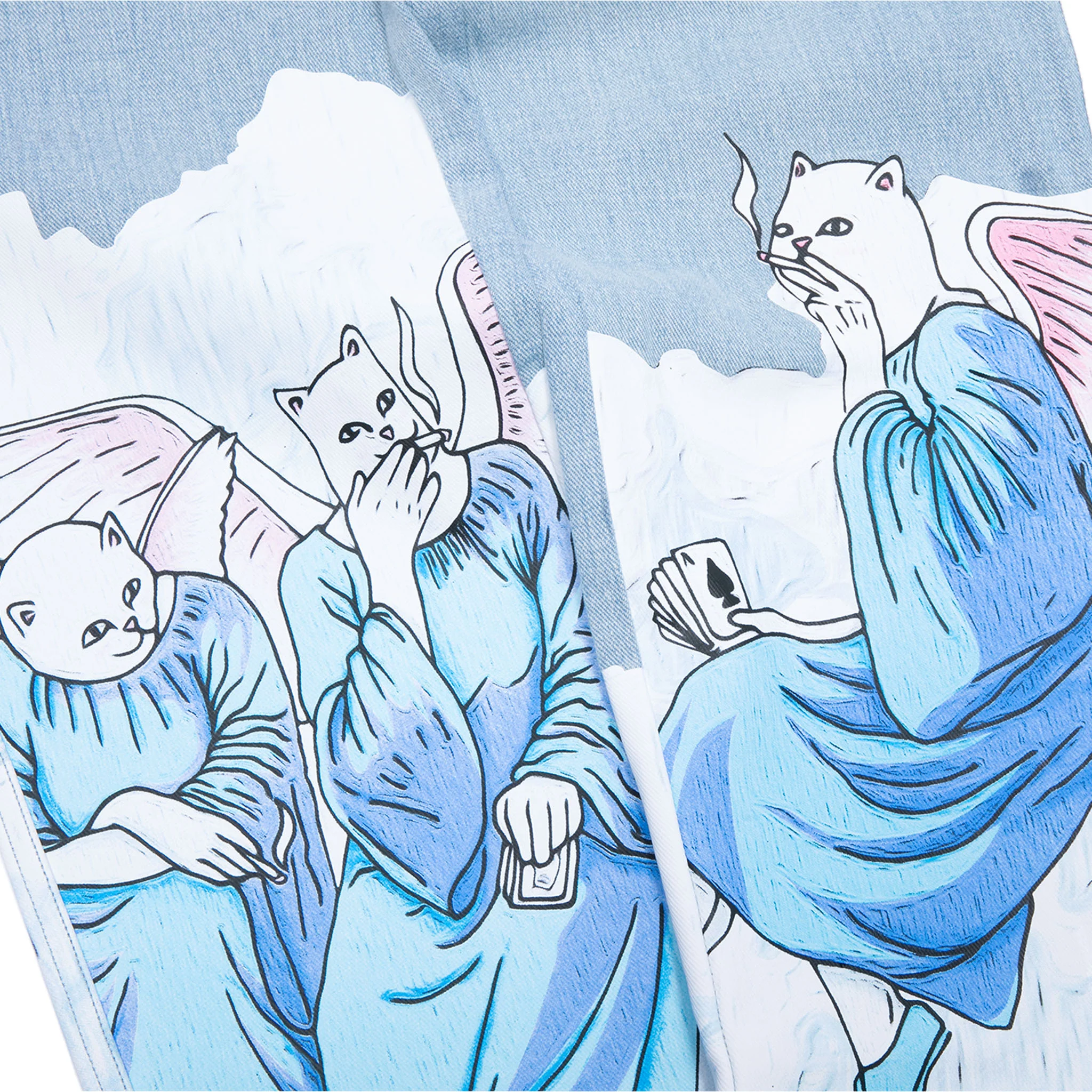 Heaven And Hell Denim Pants (Light Wash) - Image 6