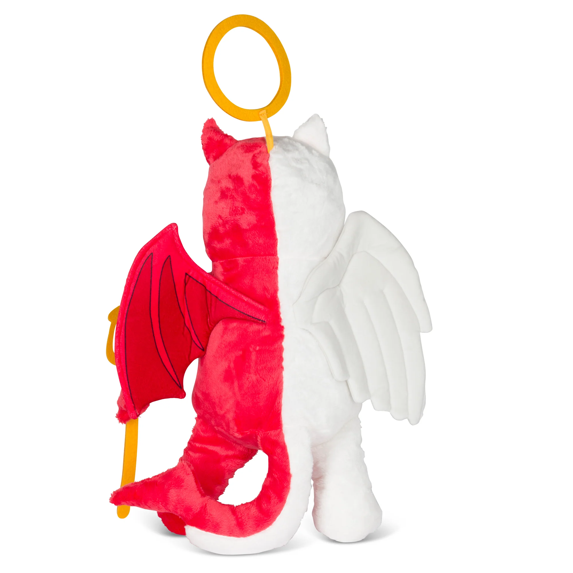 Heaven And Hell Plush Toy (White/Red) - Image 3