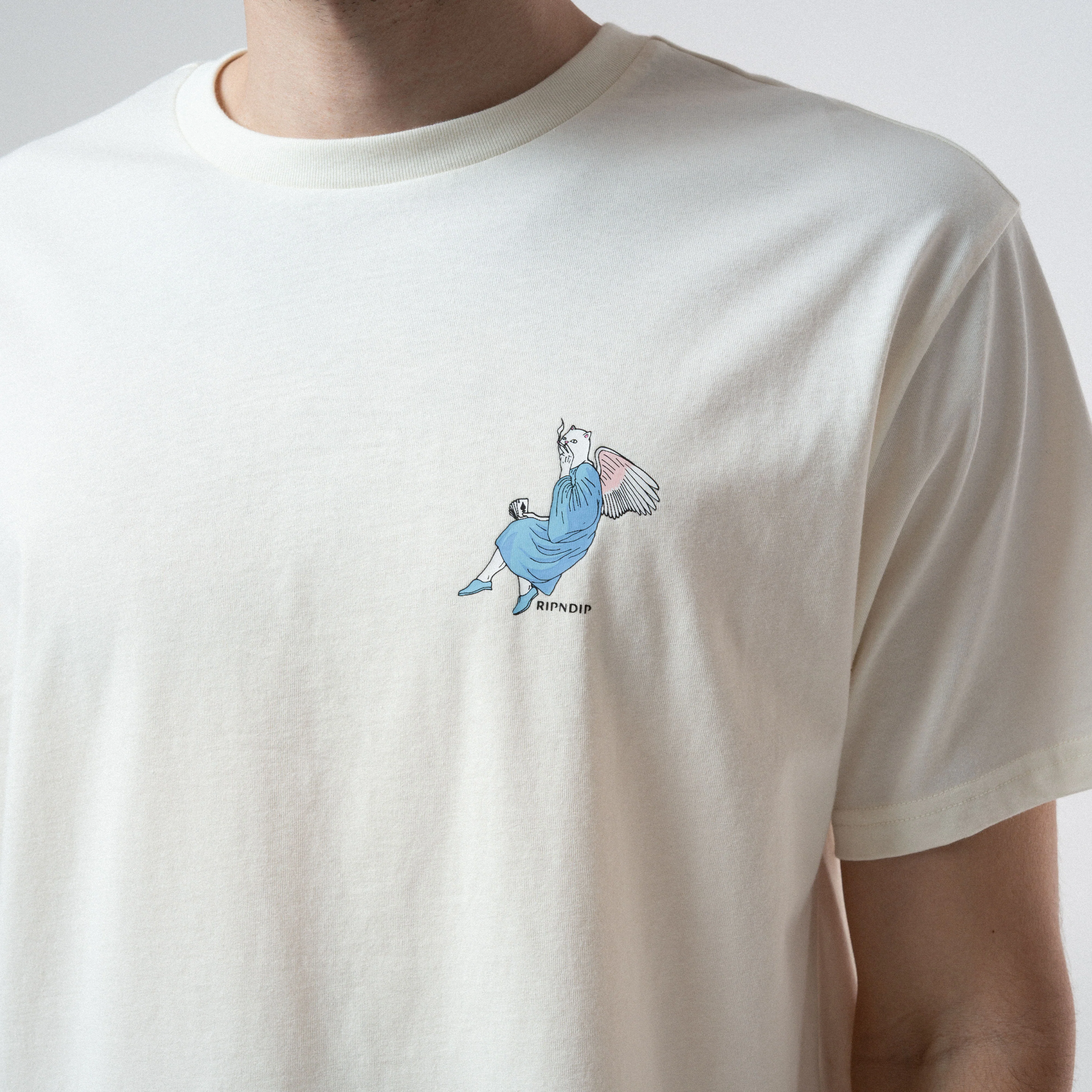 Heaven and Hell Tee (Bone) - Image 5