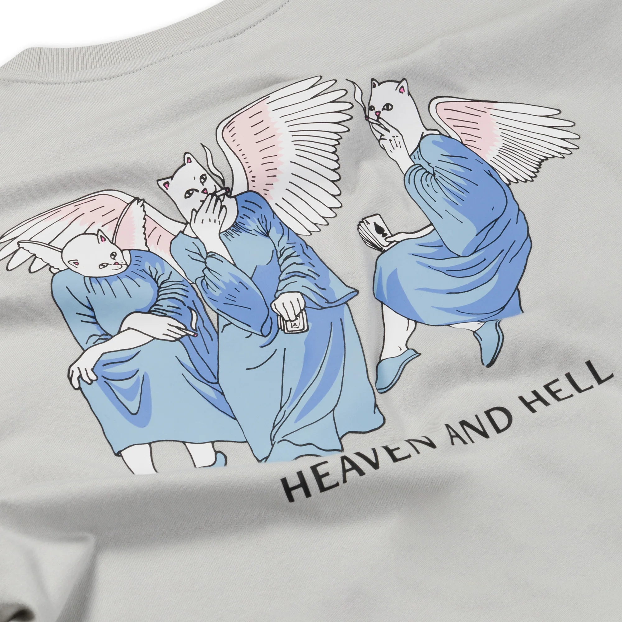 Heaven and Hell Tee (Grey) - Image 4