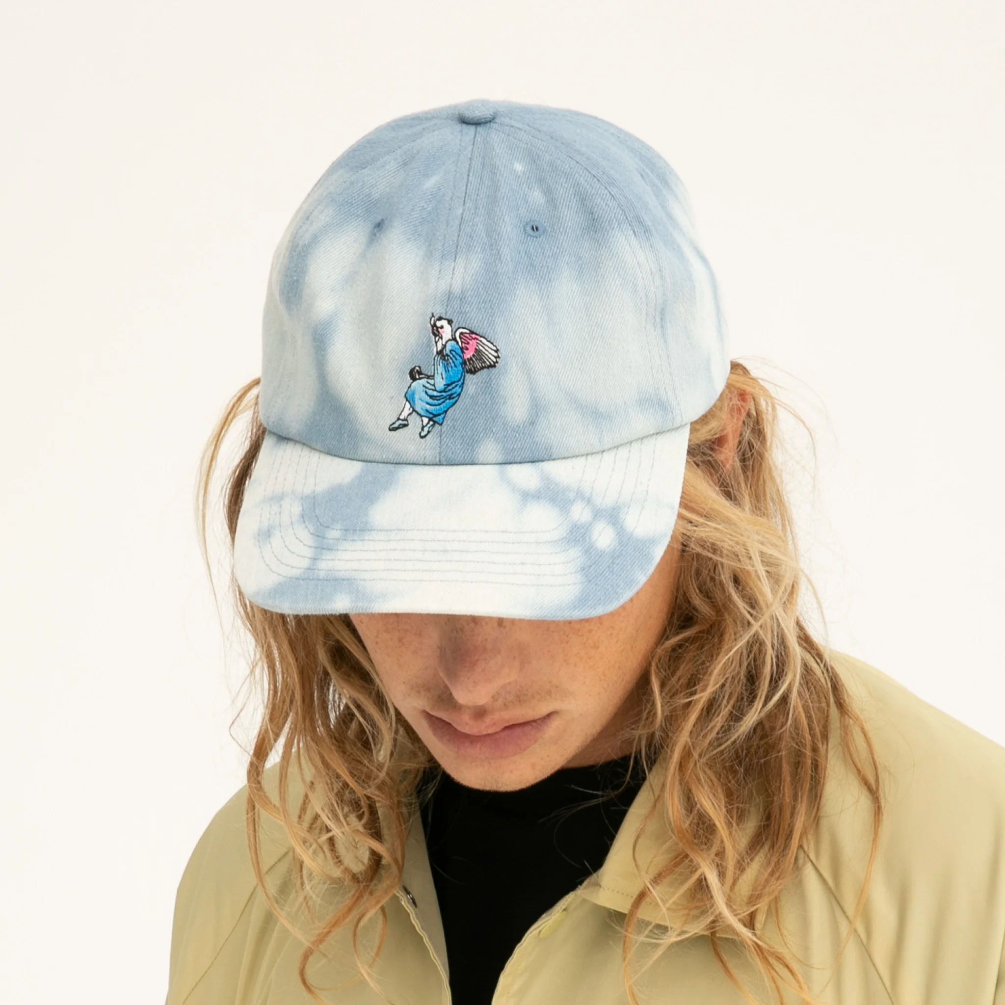 Heaven / Hell Denim Dad Hat (Light Wash) - Image 2
