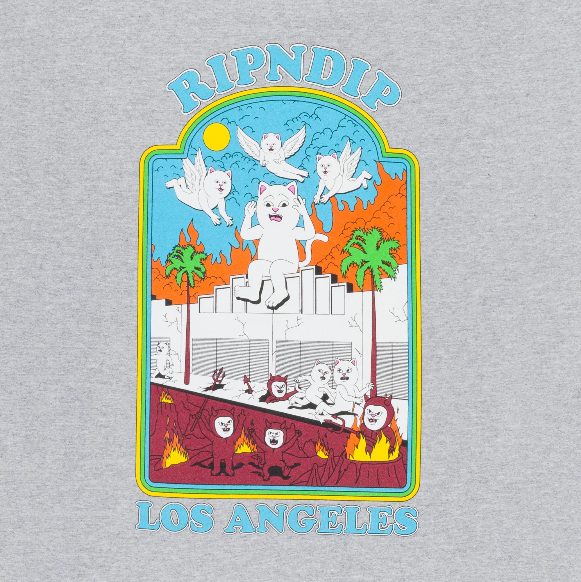 Heaven On Earth Tee (Ash Heather) - Image 3