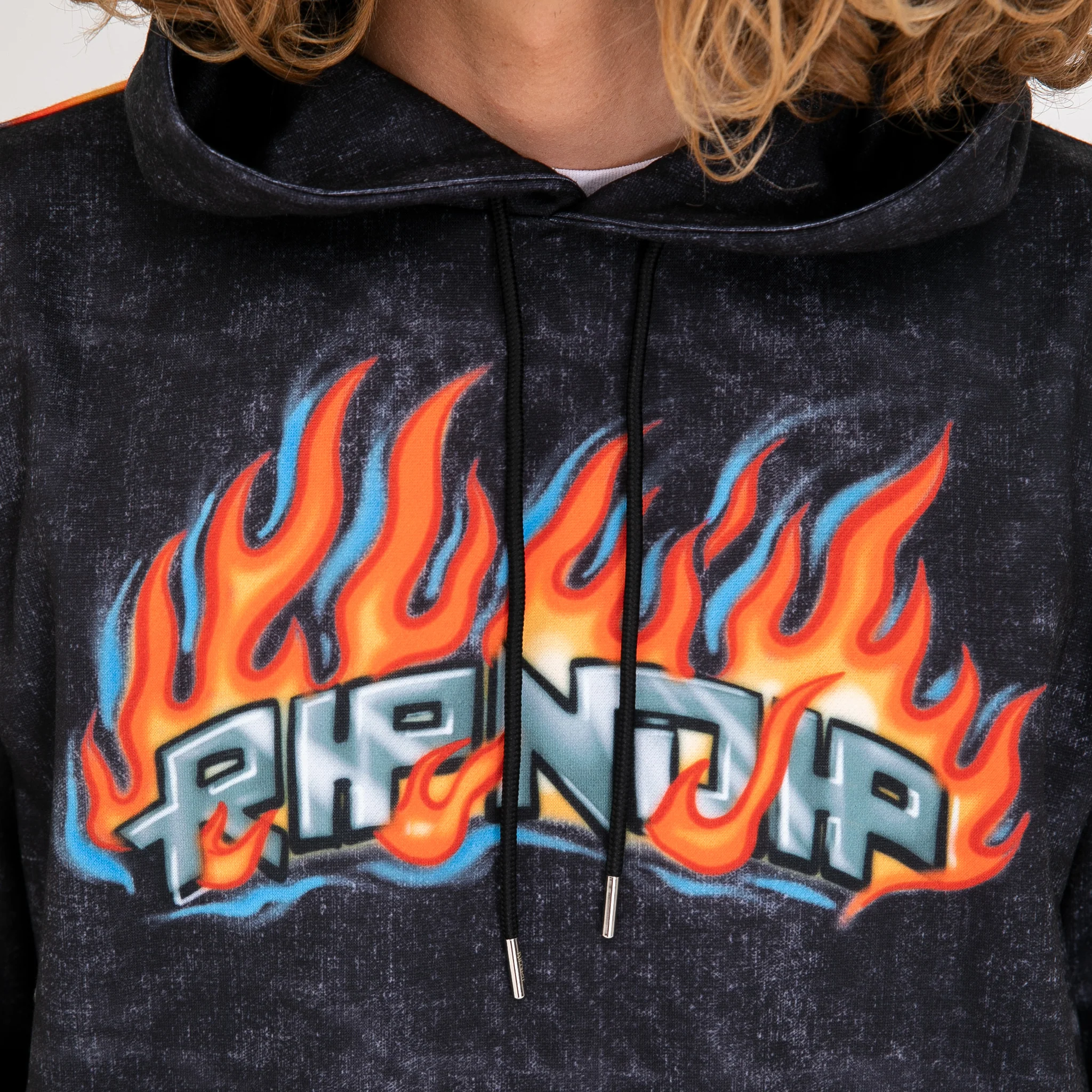 Hell Ride Hoodie (Black Mineral Wash) - Image 3