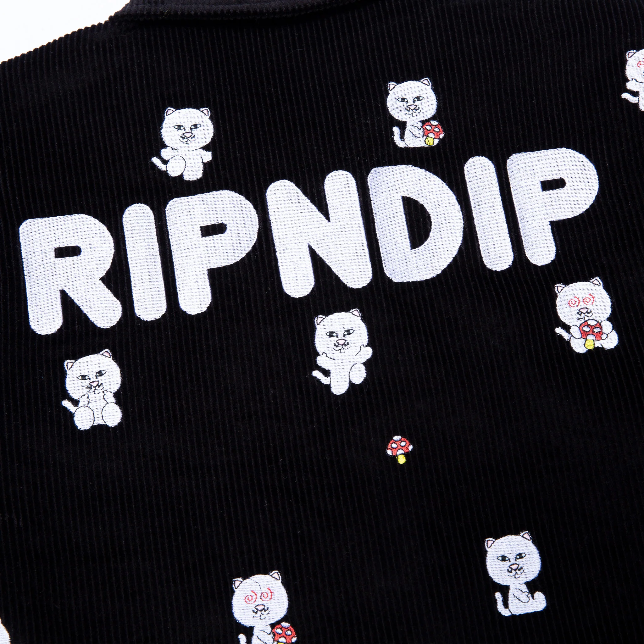 Hello Nermy Corduroy Jacket (Black) - Image 5