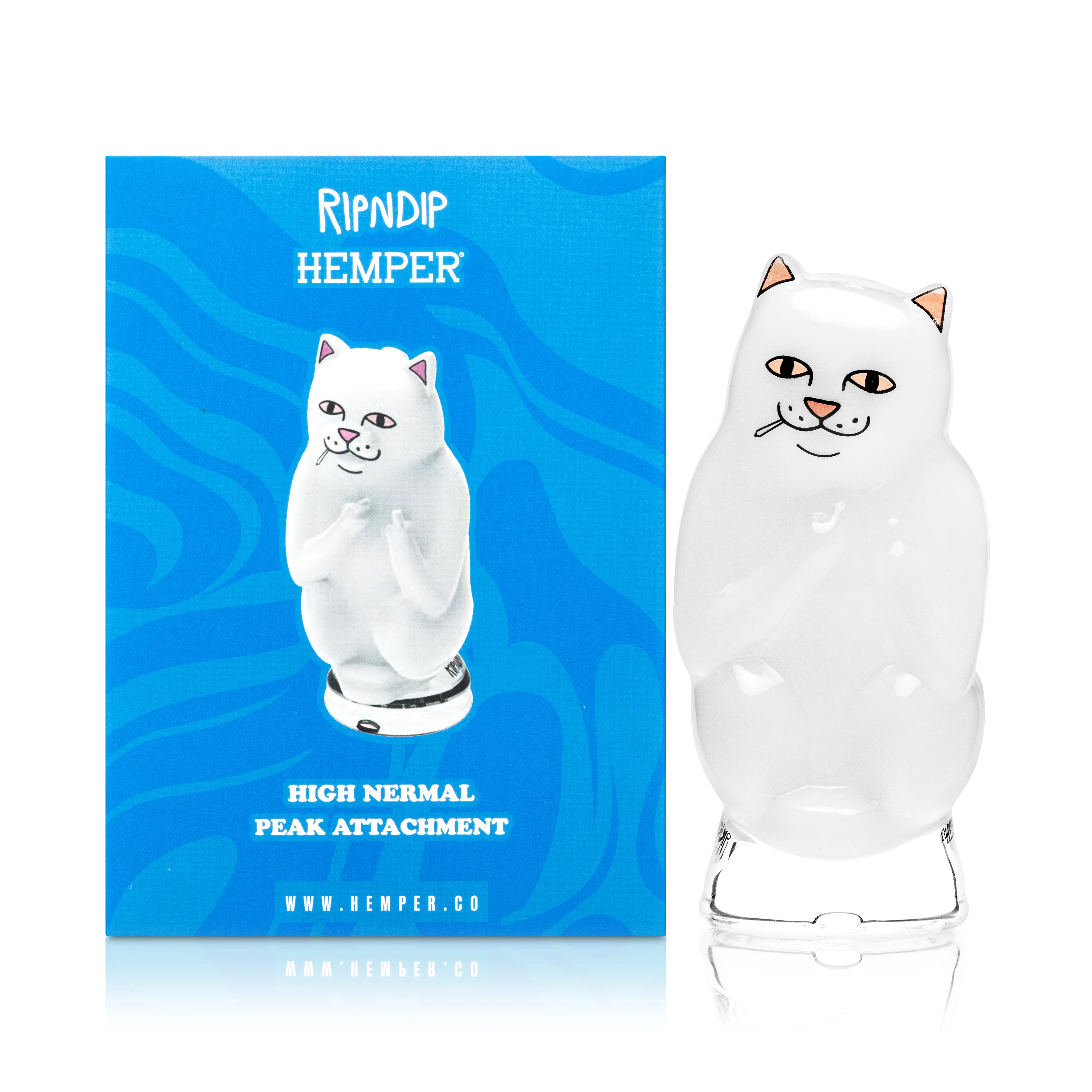 Hemper High Nermal Puffco Peak Top (White) - Image 3