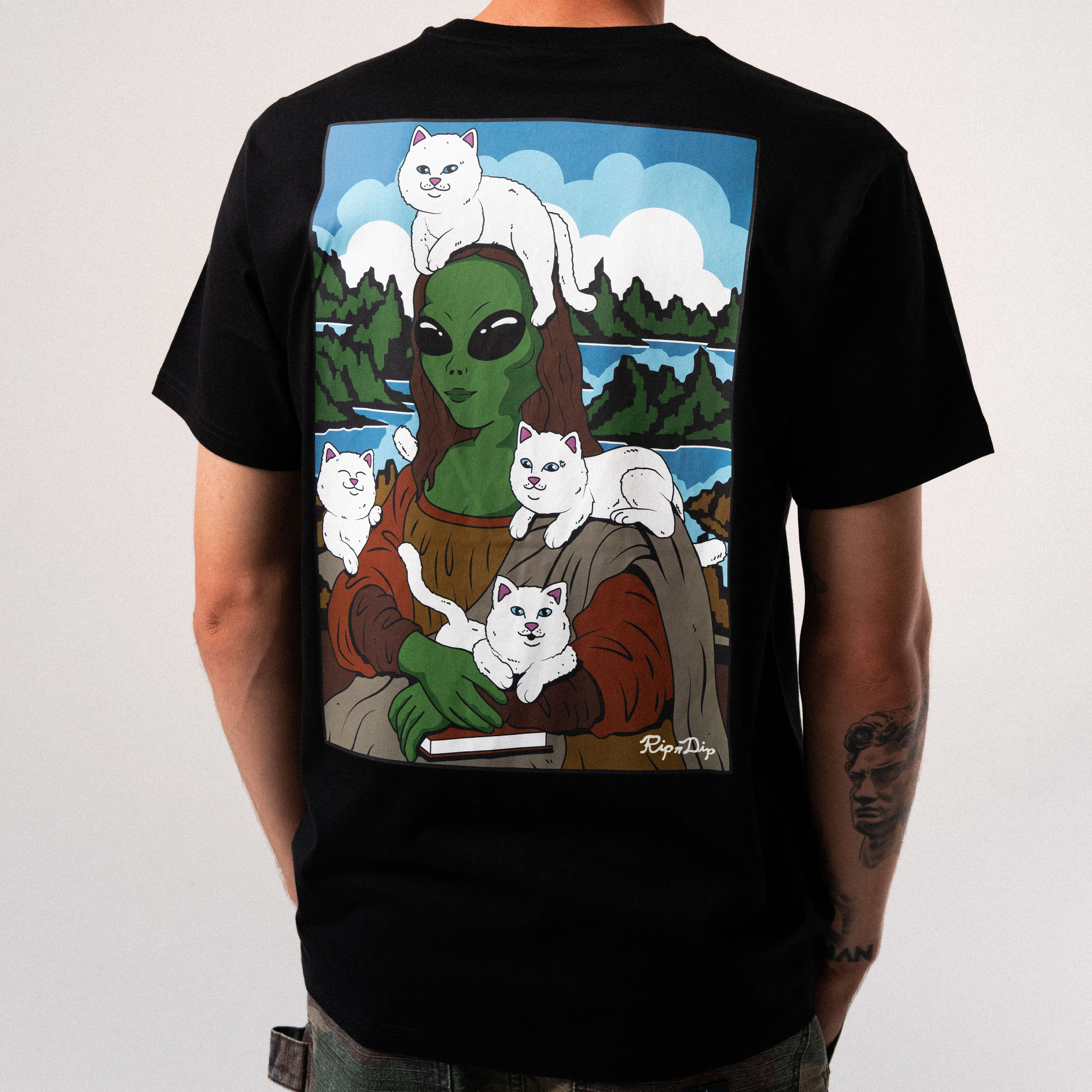 Here All Along Tee (Black) - Image 2