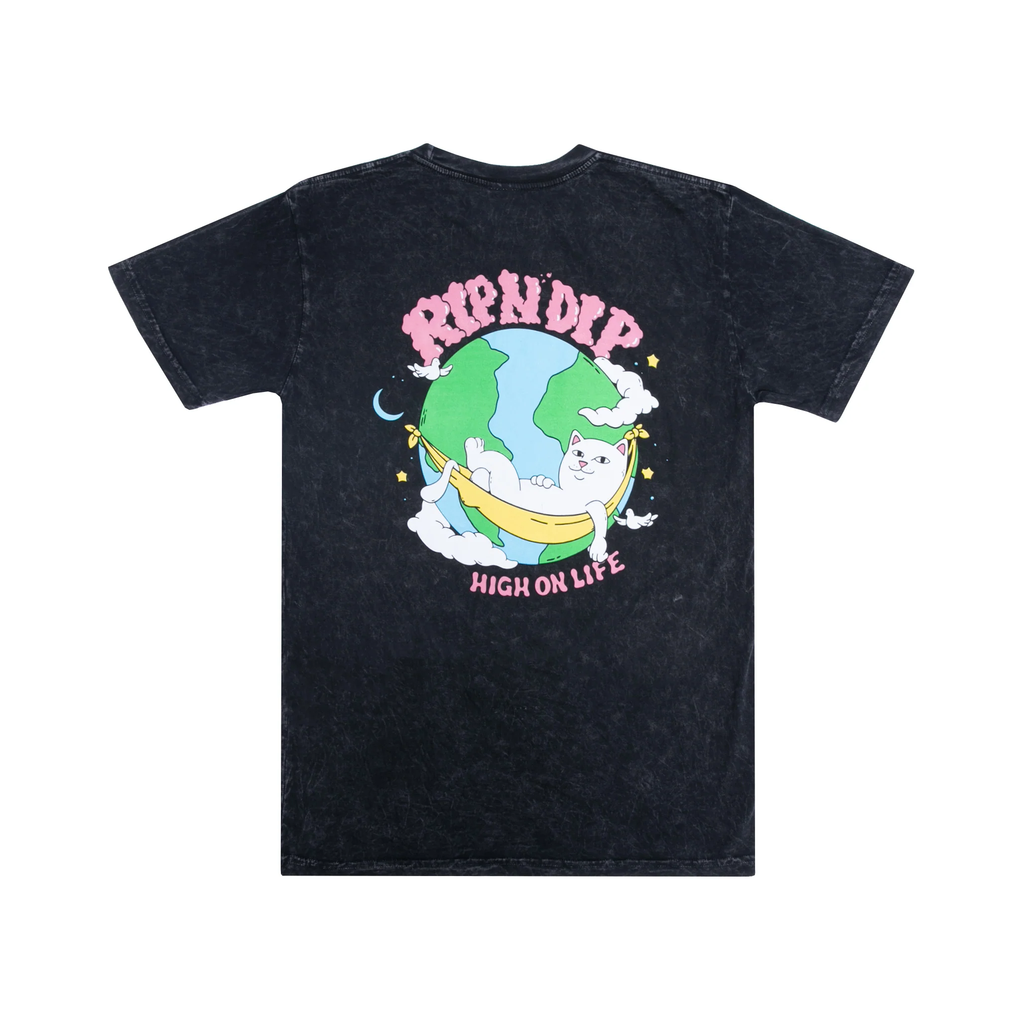 High On Life Tee (Black Mineral Wash)