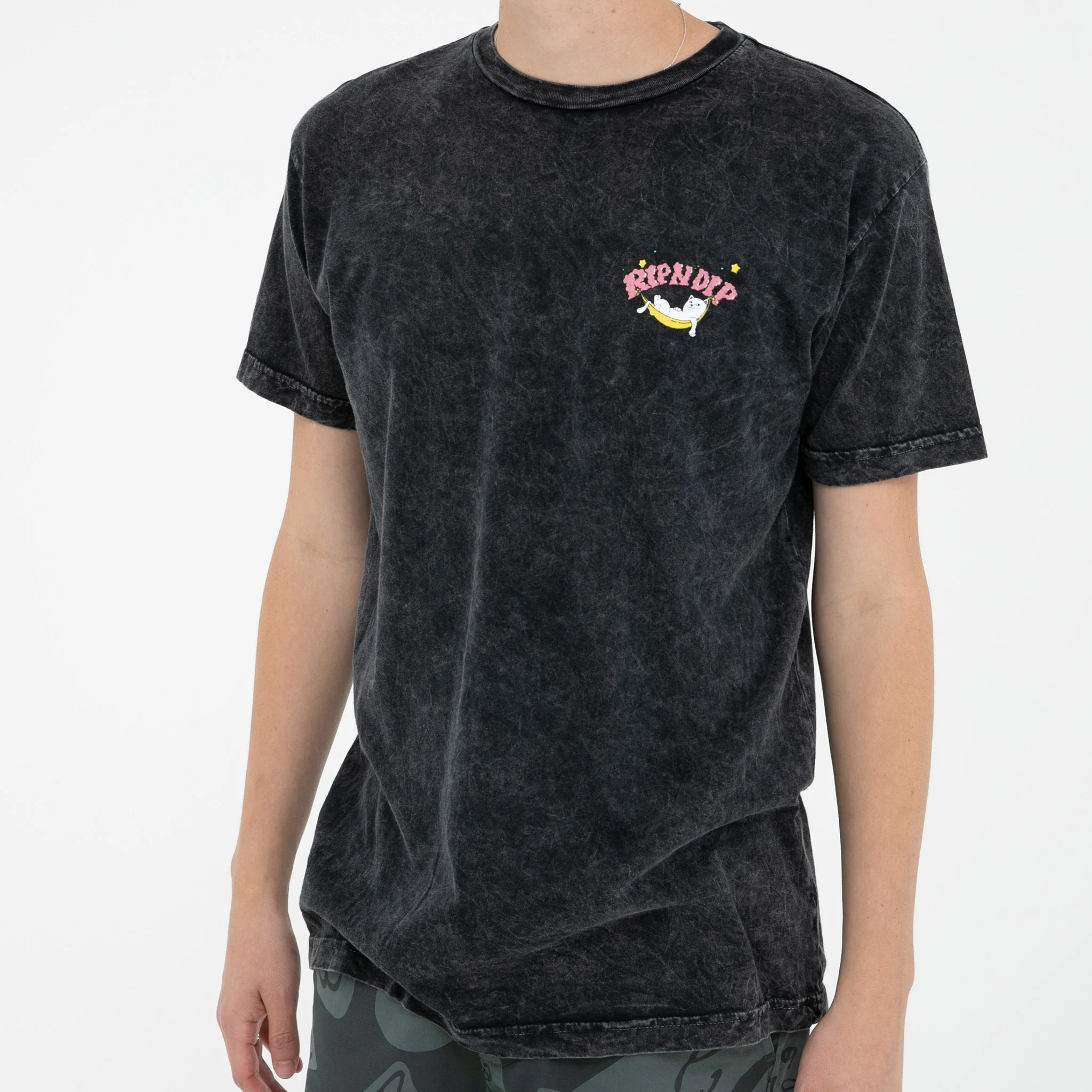 High On Life Tee (Black Mineral Wash) - Image 2