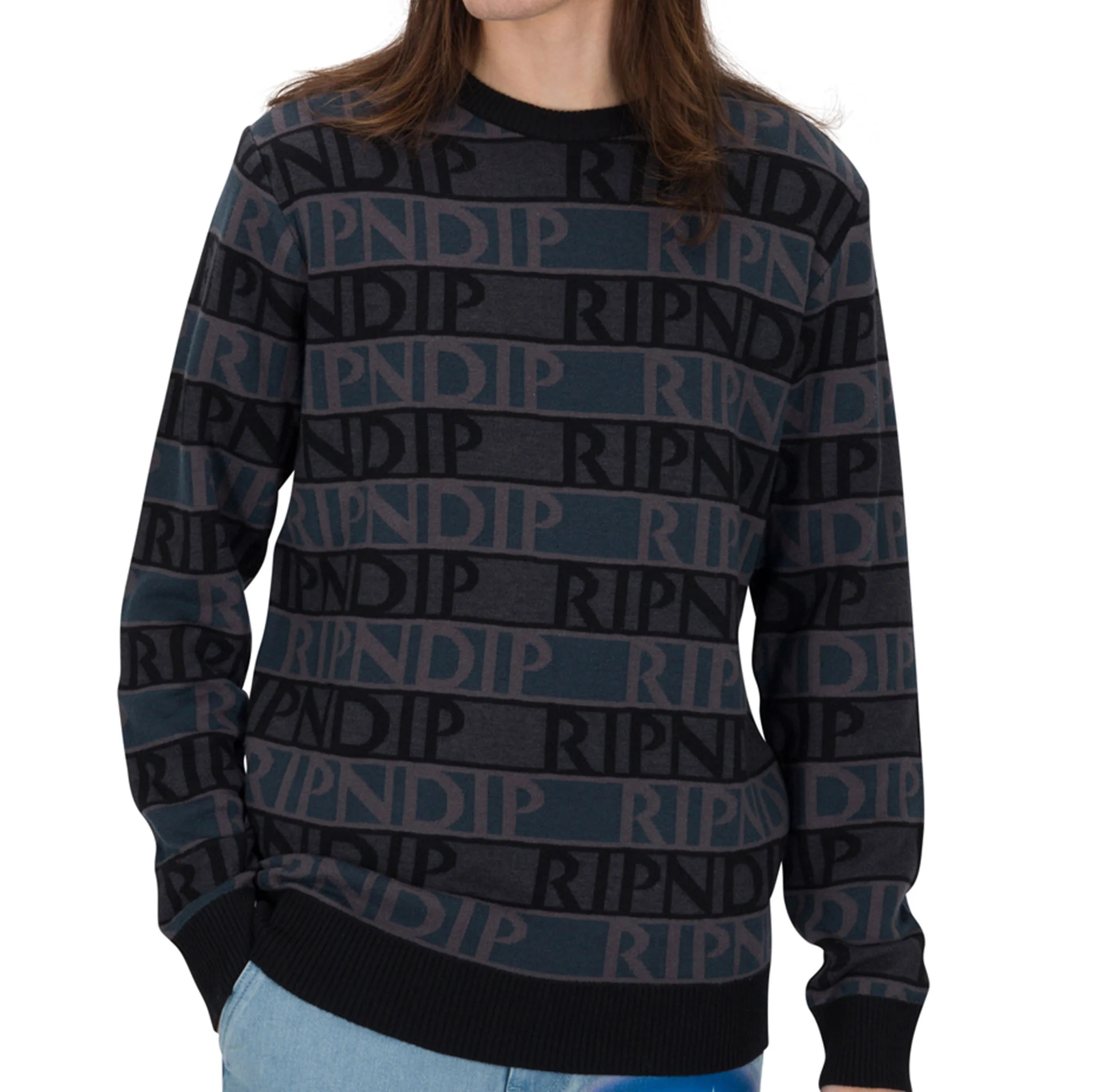 Highland Knit Sweater (Black) - Image 2