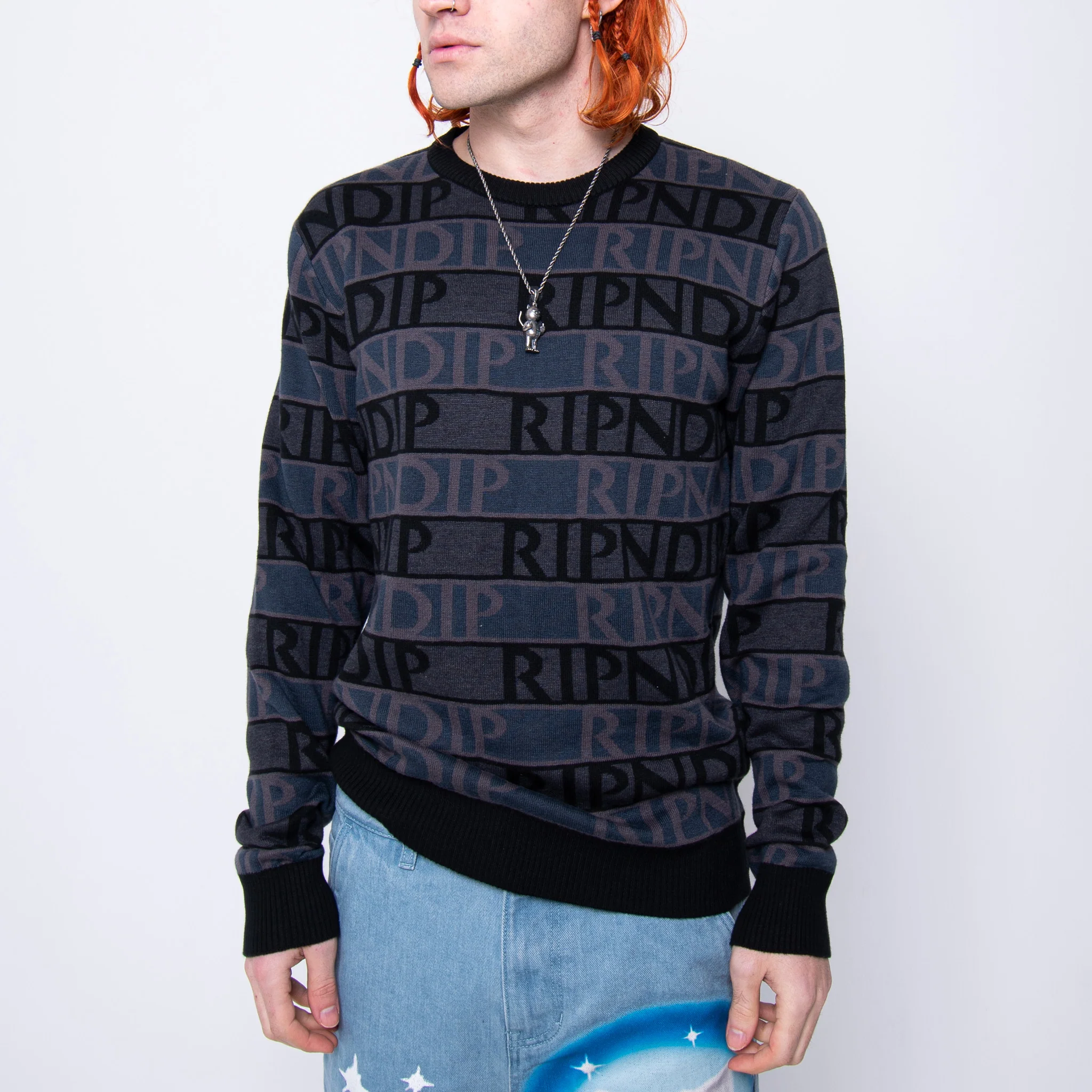 Highland Knit Sweater (Black) - Image 3