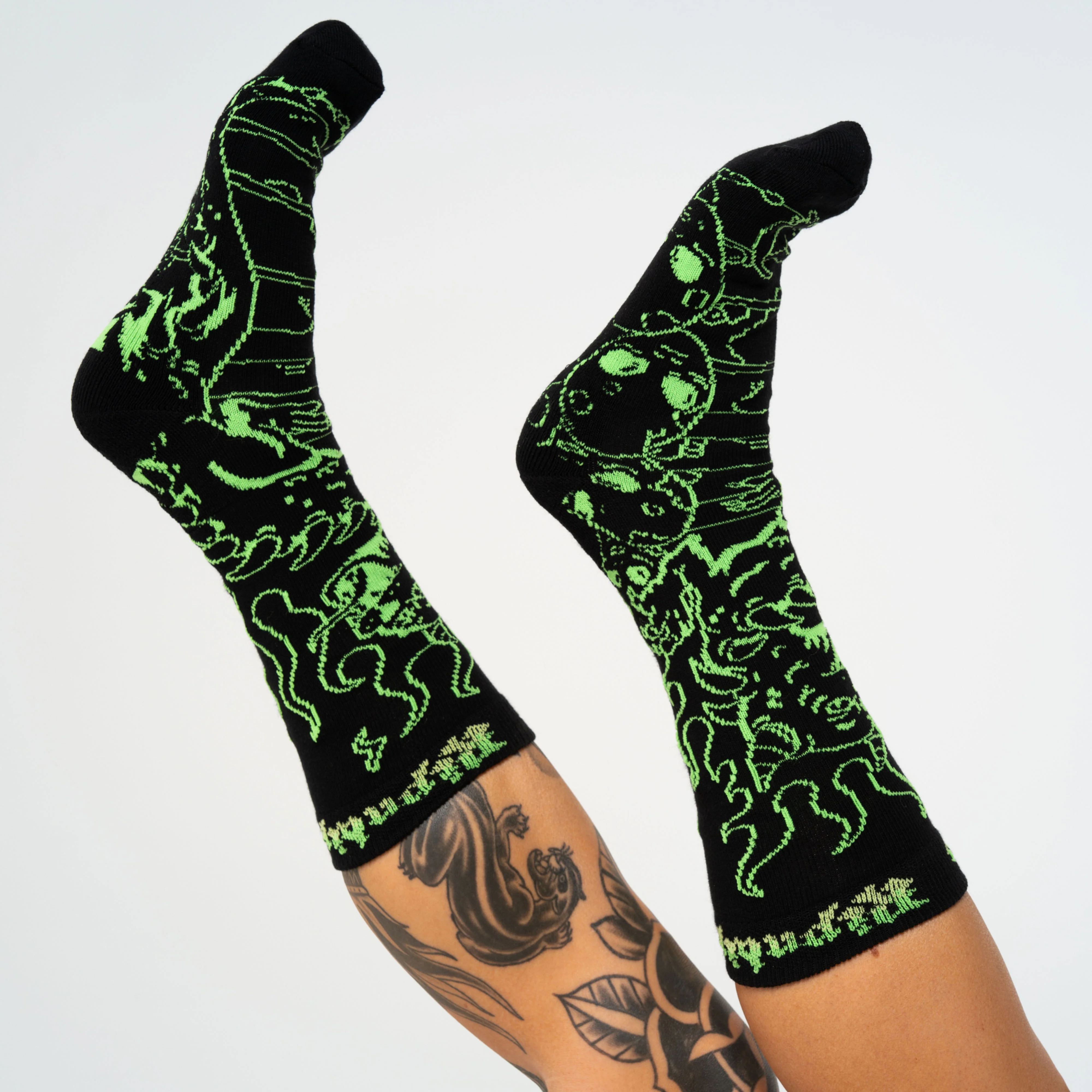 Horntail Socks (Black) - Image 2