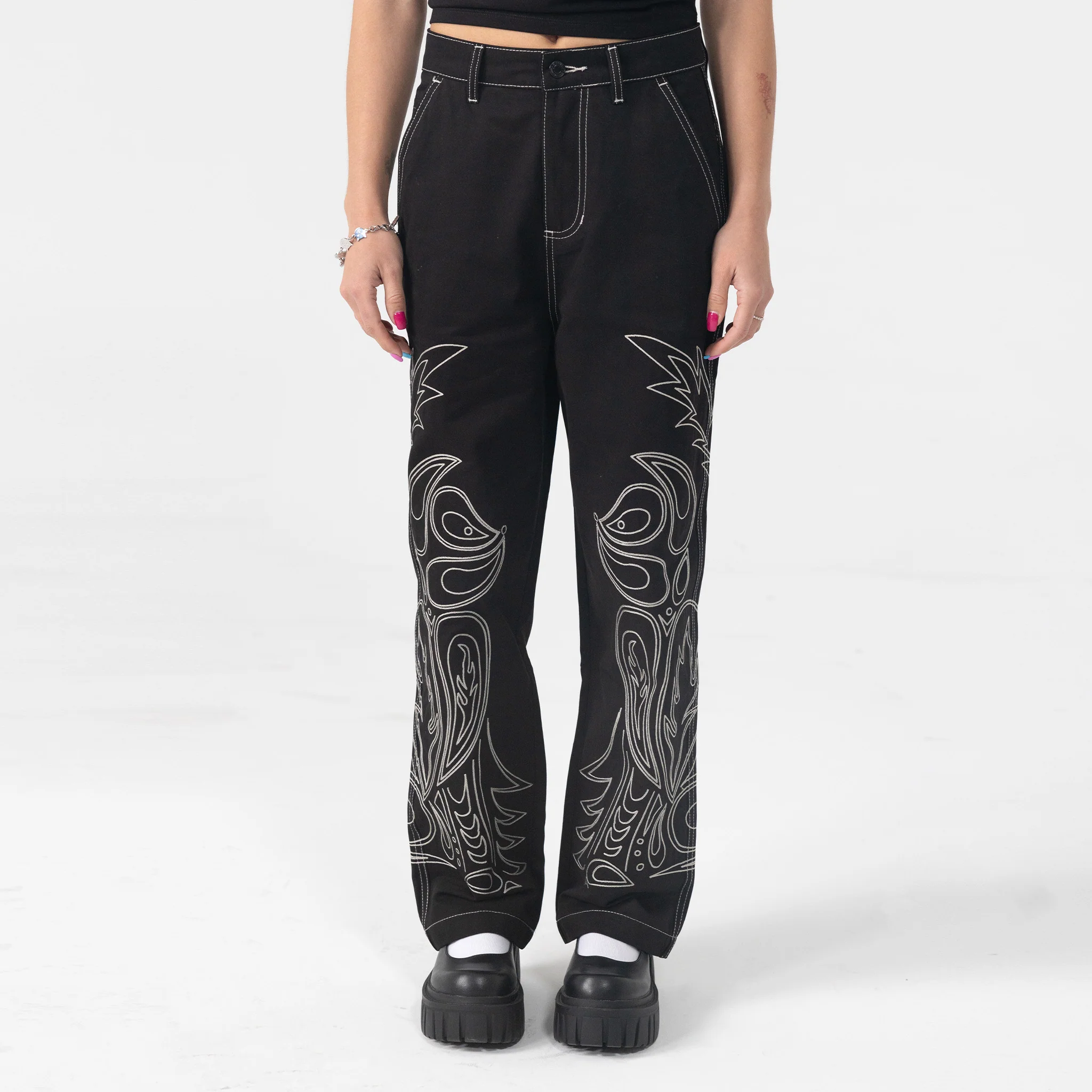 Howdy Pants (Black) - Image 3