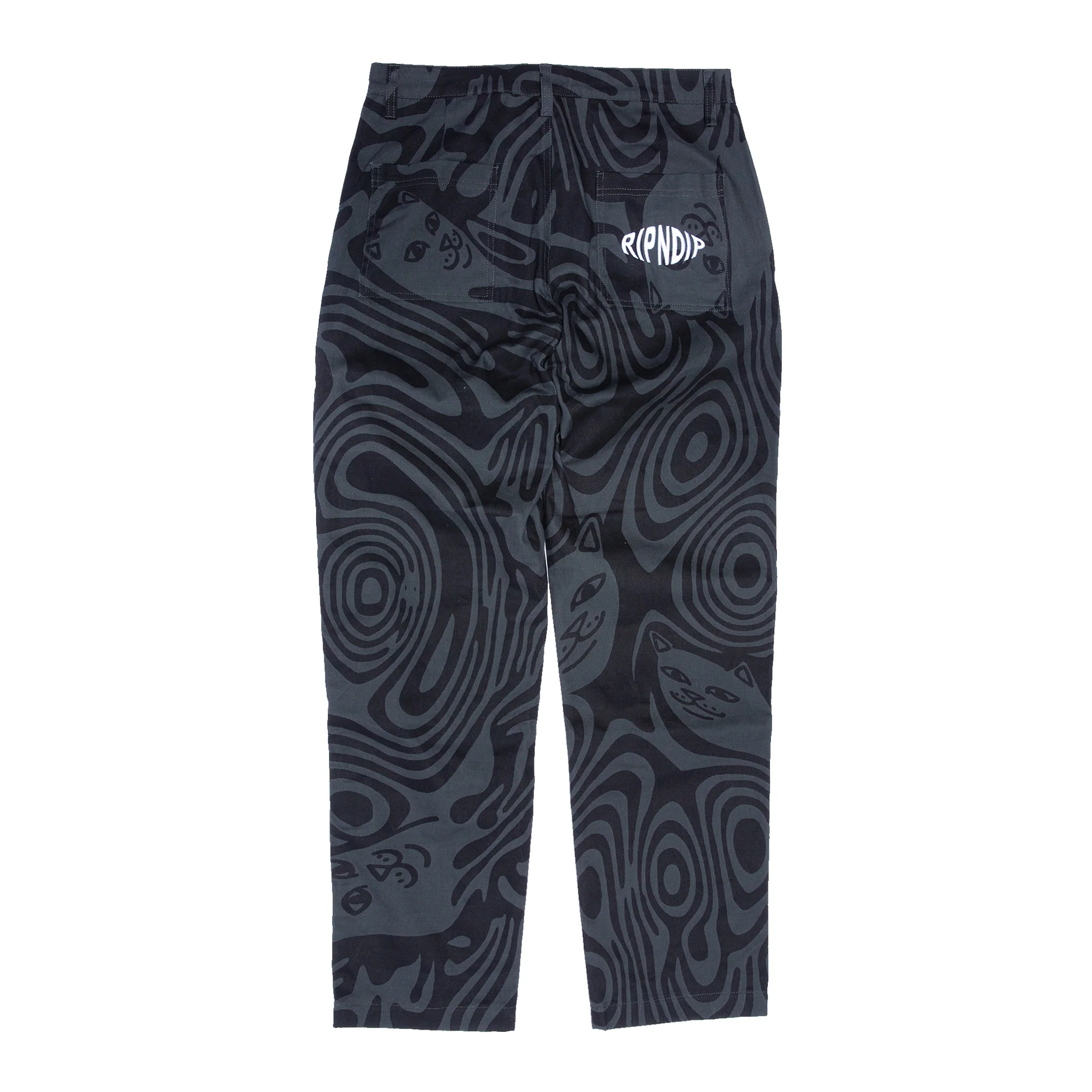 Hypnotic Cotton Twill Pants (Black) - Image 4