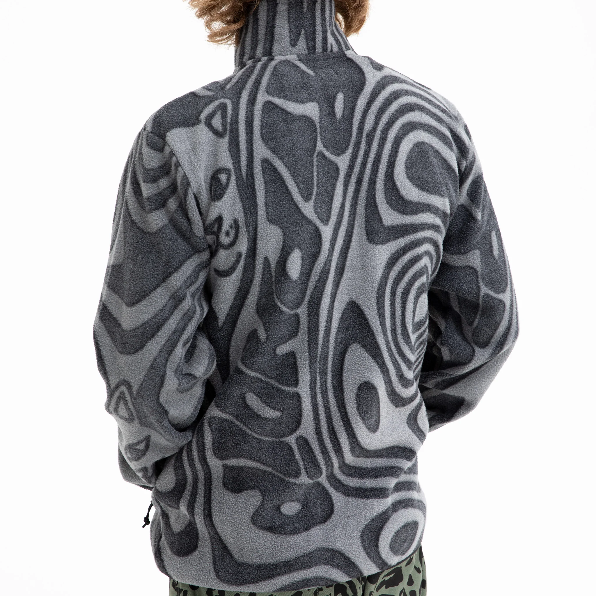 Hypnotic Polar Fleece Jacket (Black) - Image 2