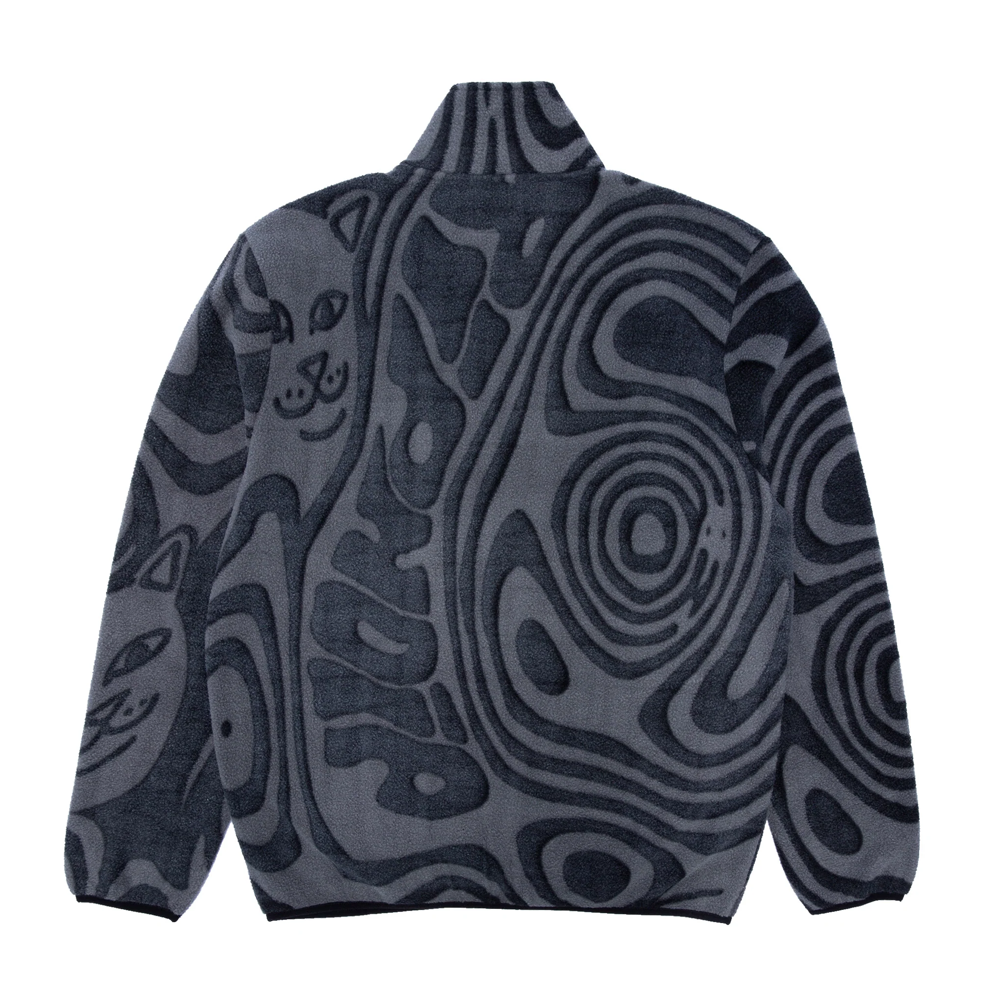 Hypnotic Polar Fleece Jacket (Black) - Image 4
