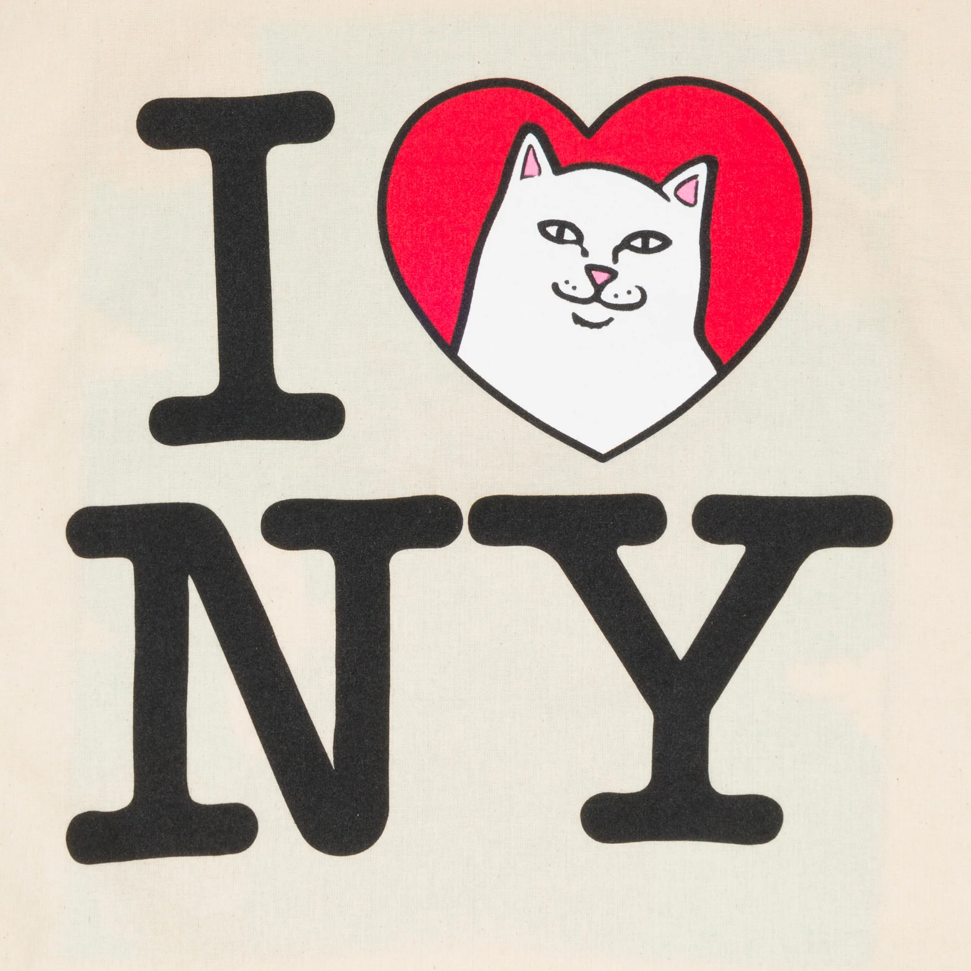 I Heart NYC Tote Bag (Natural) - Image 3