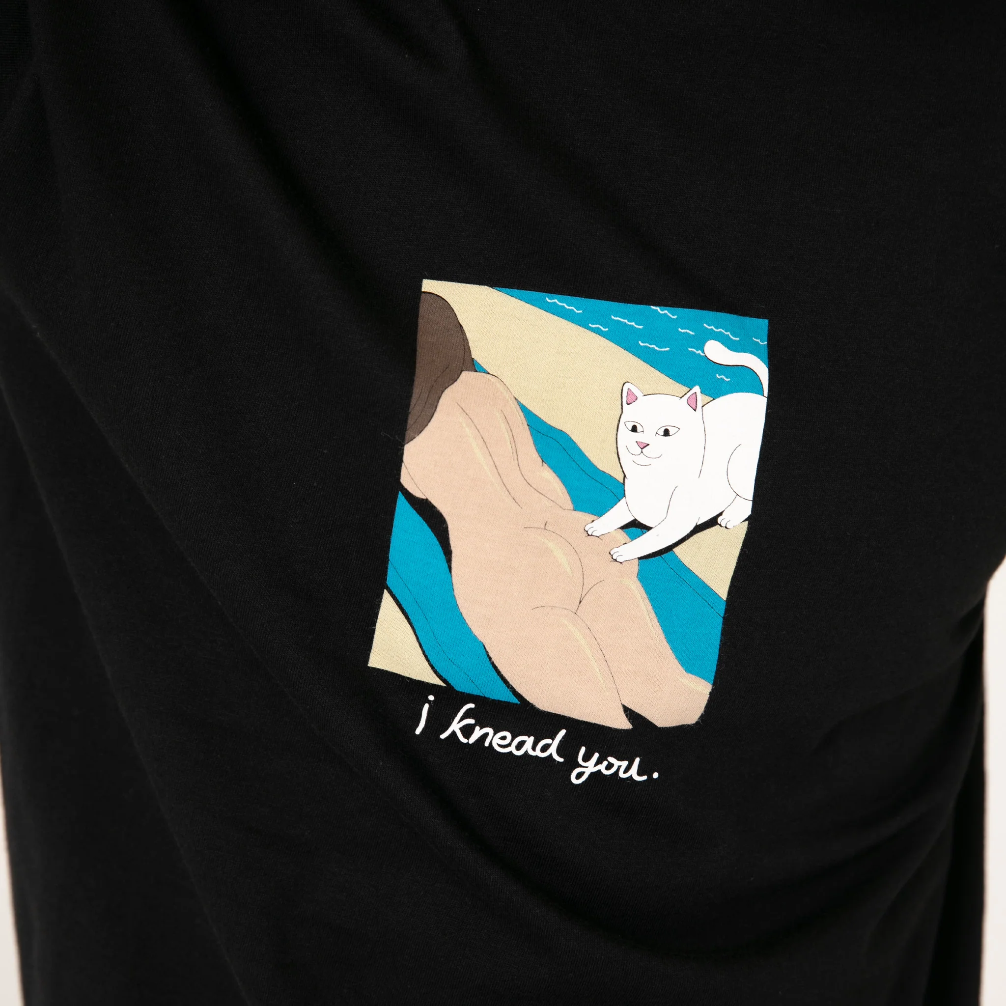 I Knead You Tee (Black) - Image 2