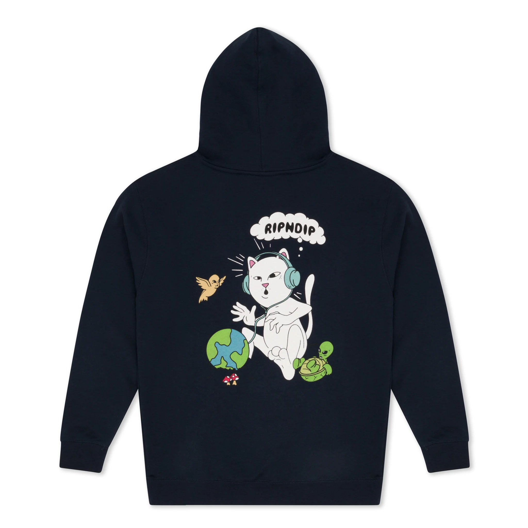 I Like Turtles Hoodie (Navy)