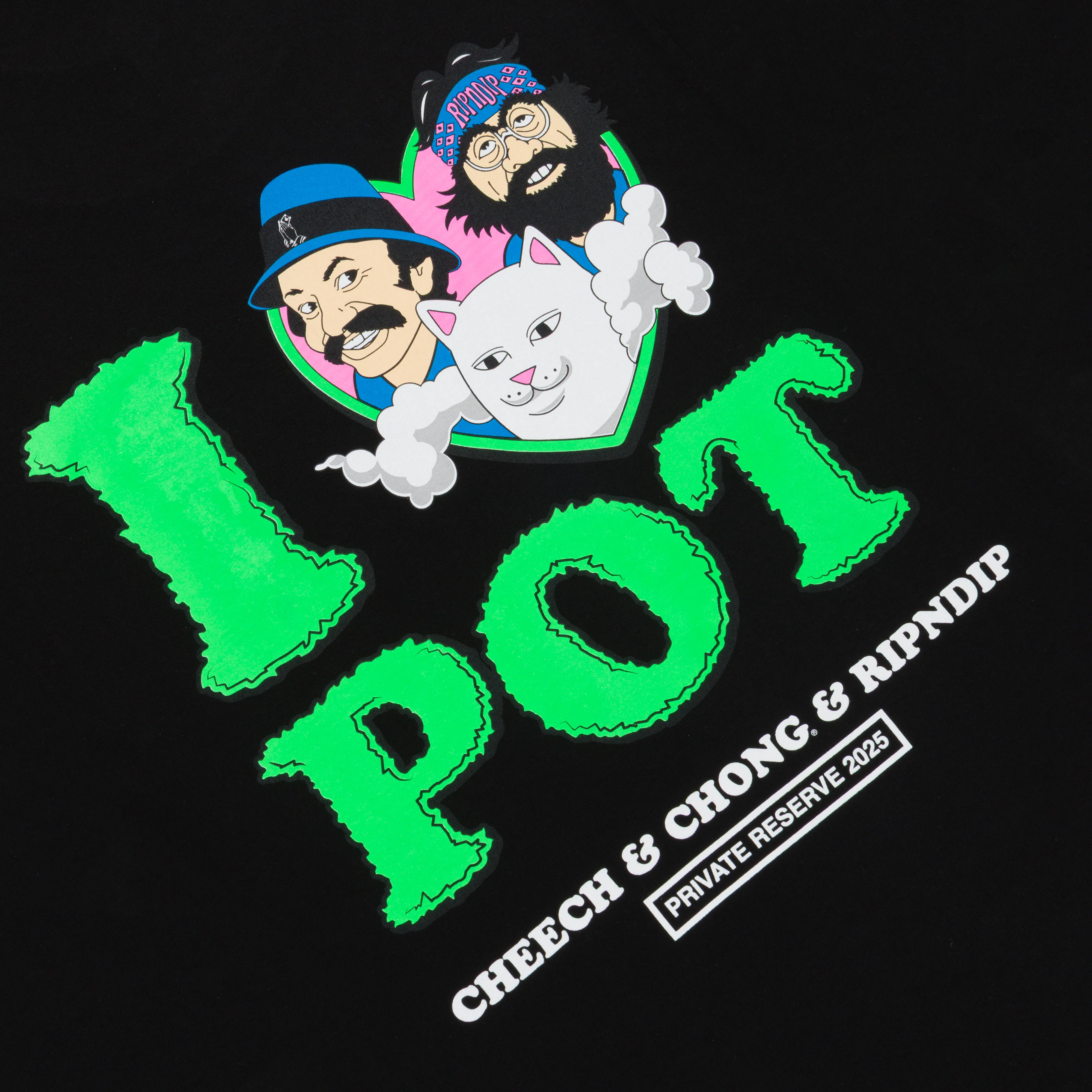 I <3 Pot Tee (Black) - Image 4