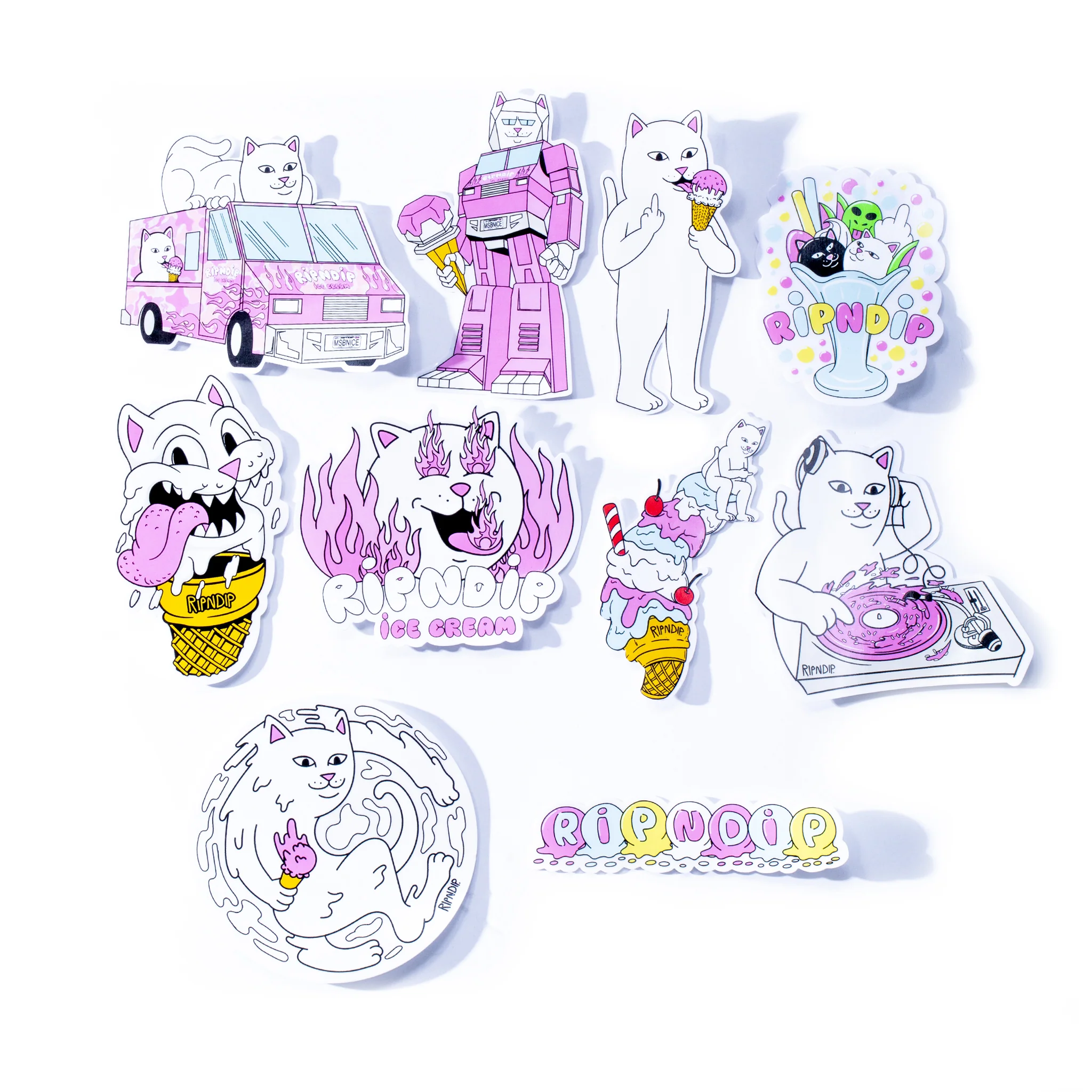 Ice Cream Sticker Pack (Multi) - Image 2