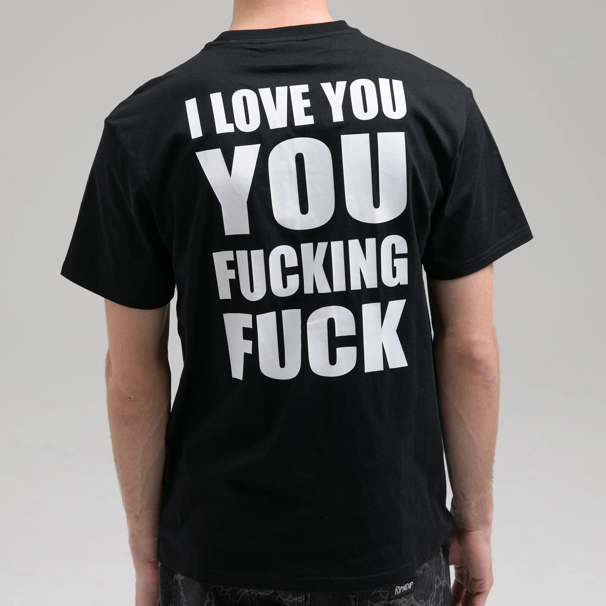 ILY Fuckin Fuck Tee (Black) - Image 3