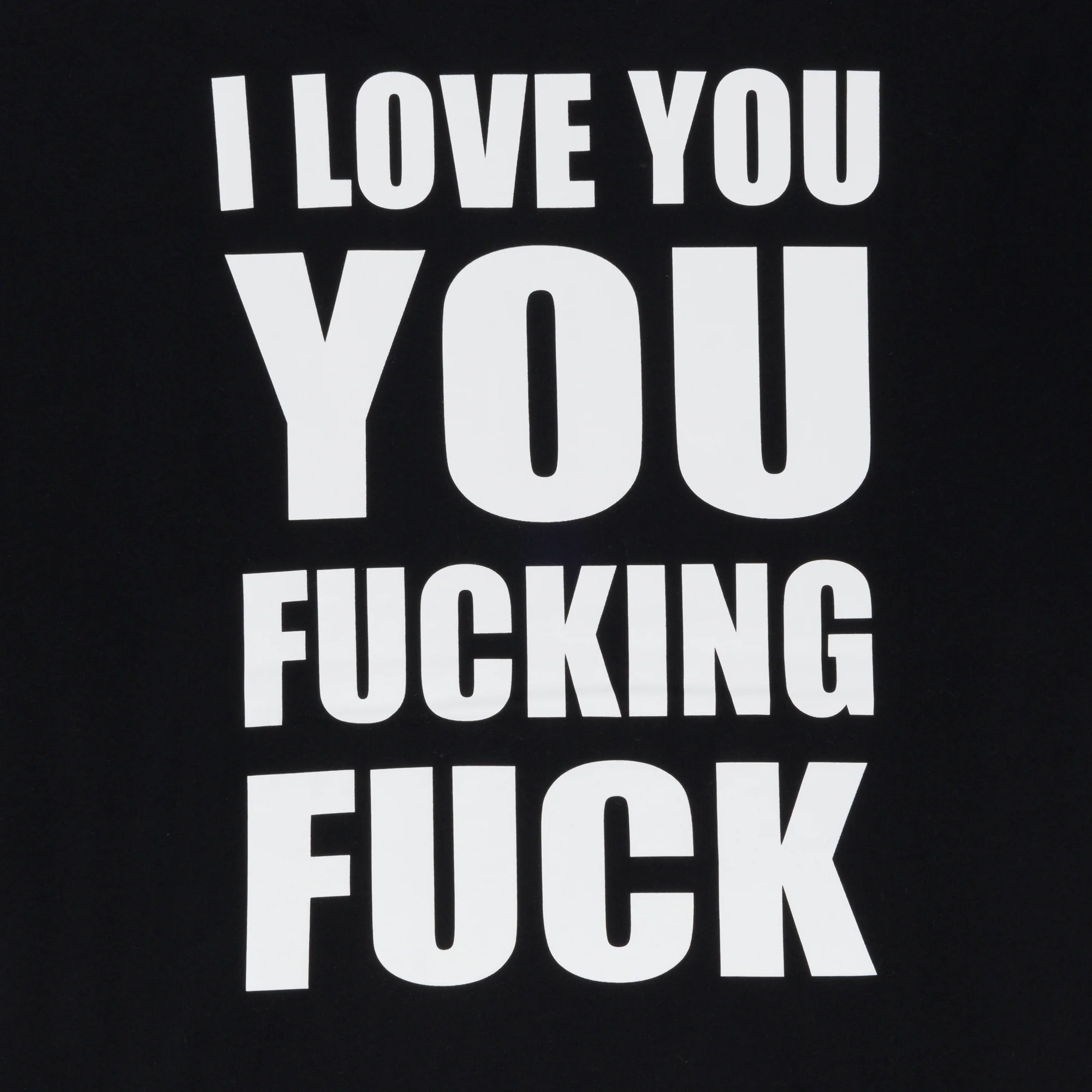 ILY Fuckin Fuck Tee (Black) - Image 5