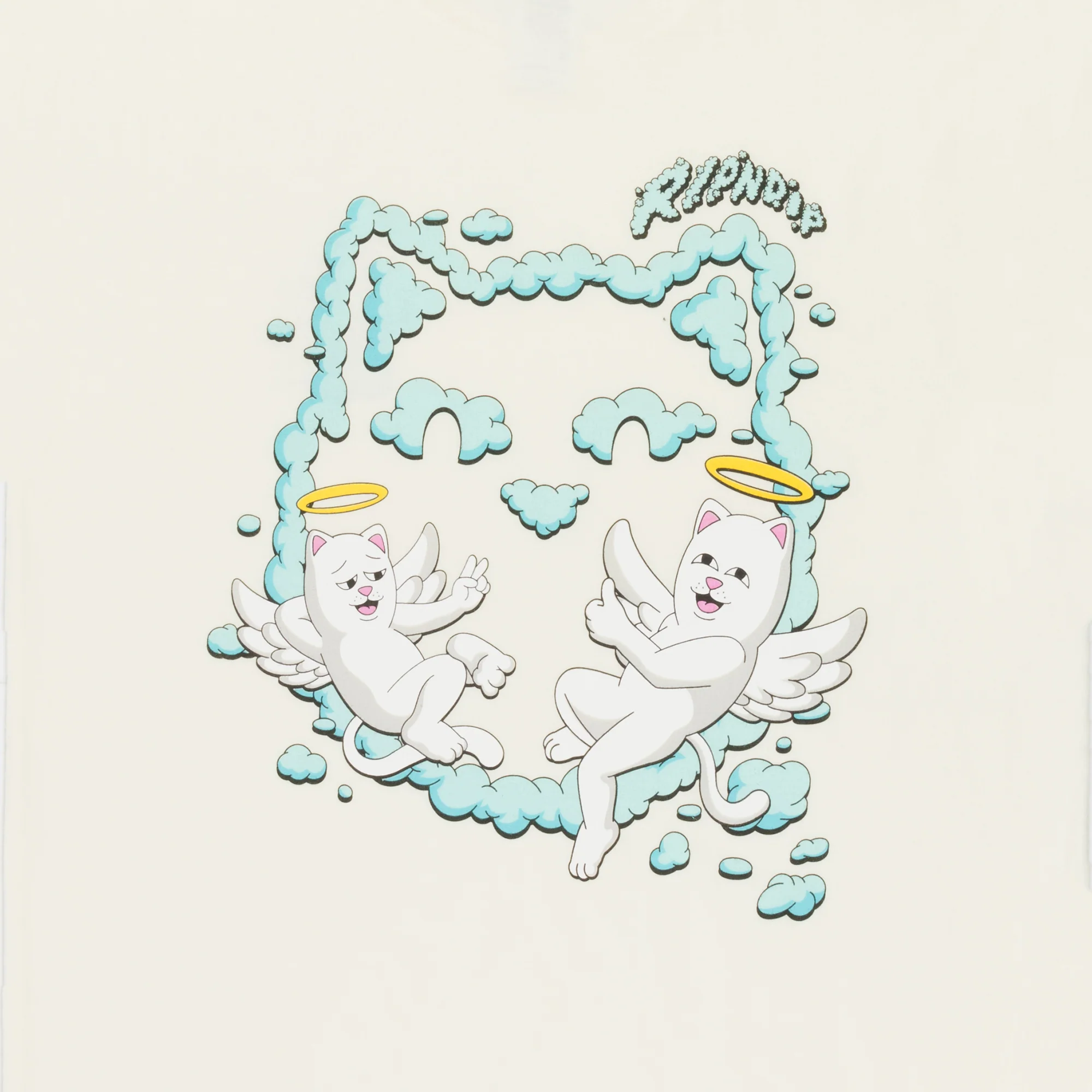 In The Clouds Tee (Natural) - Image 4