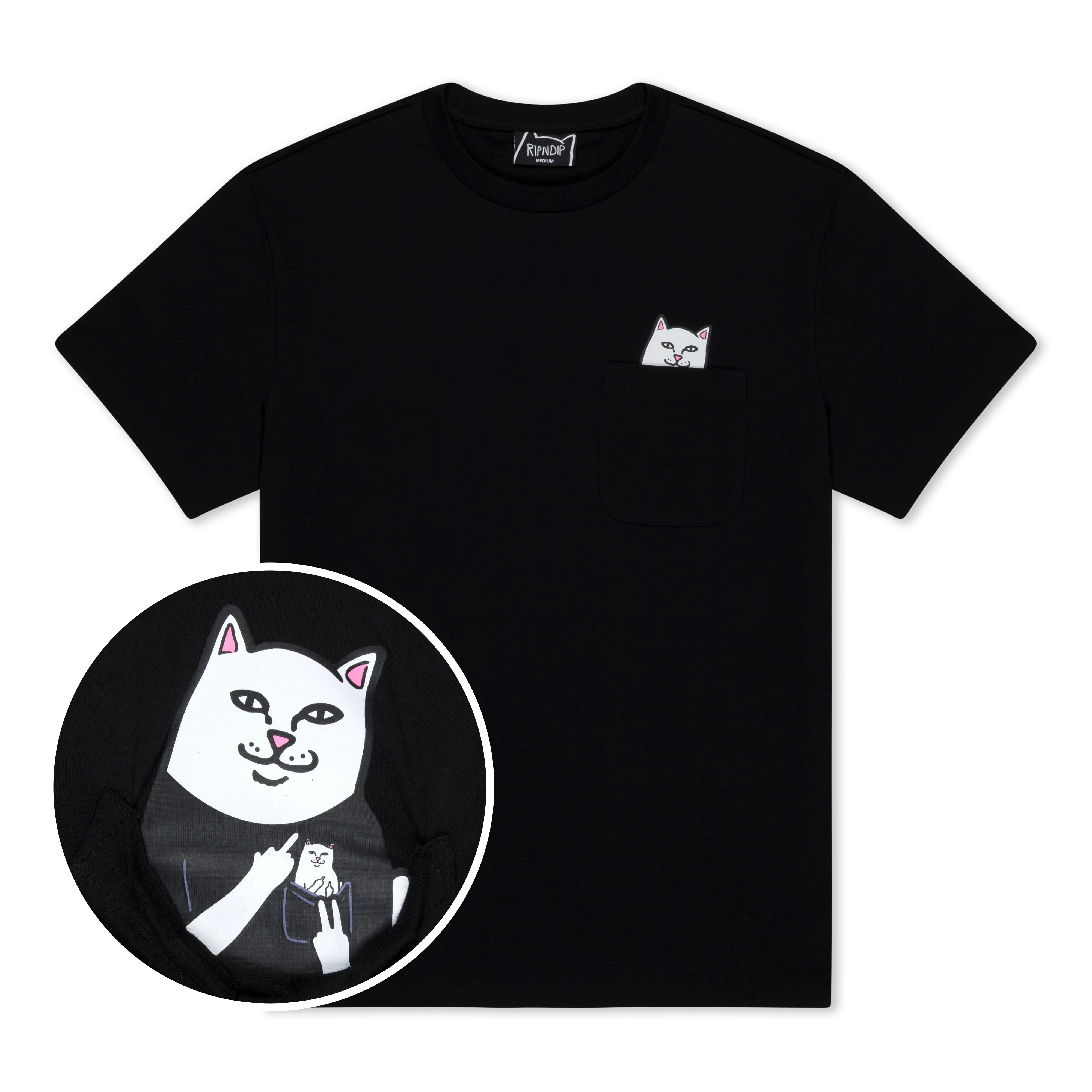Incepted Lord Nermal Pocket Tee (Black)