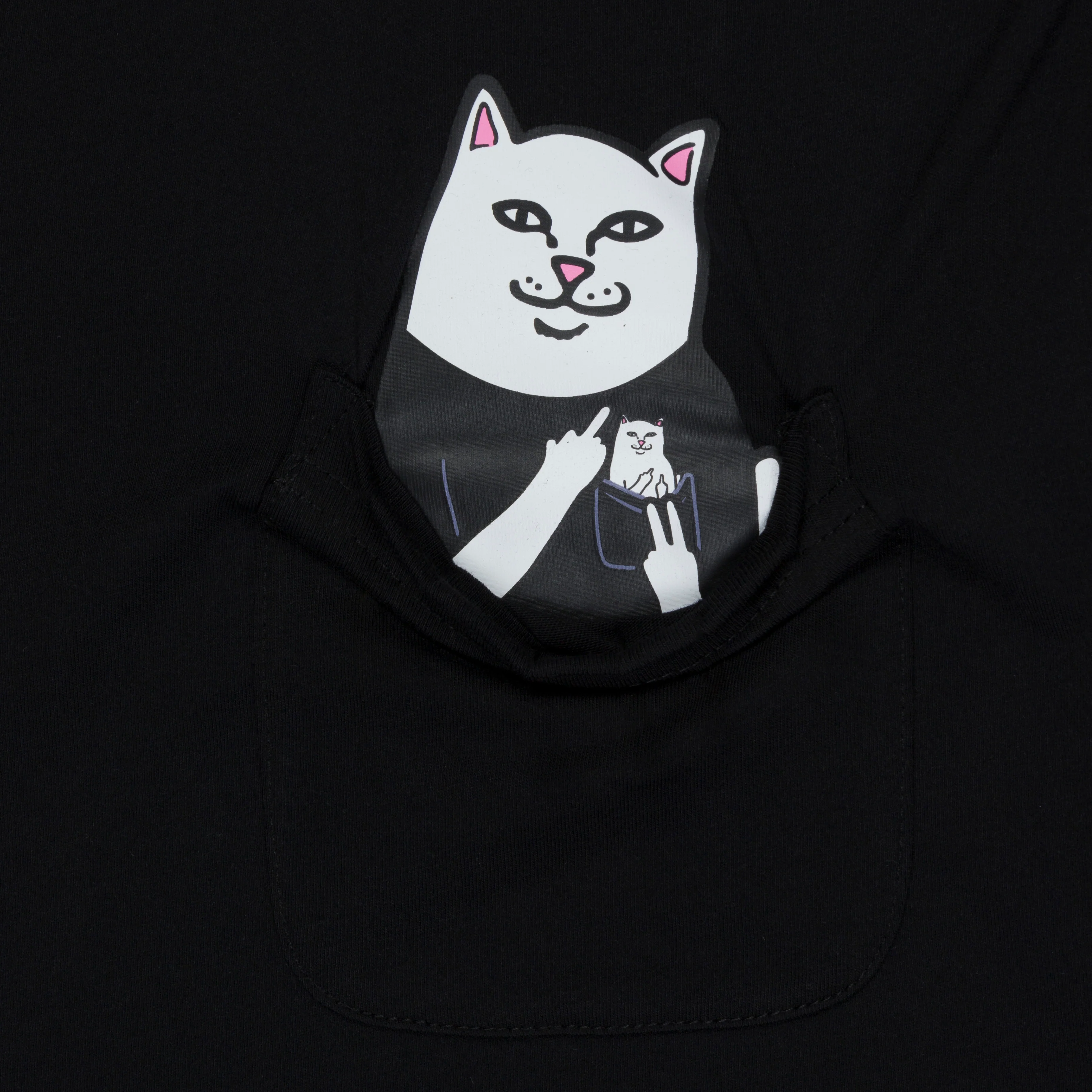 Incepted Lord Nermal Pocket Tee (Black) - Image 5