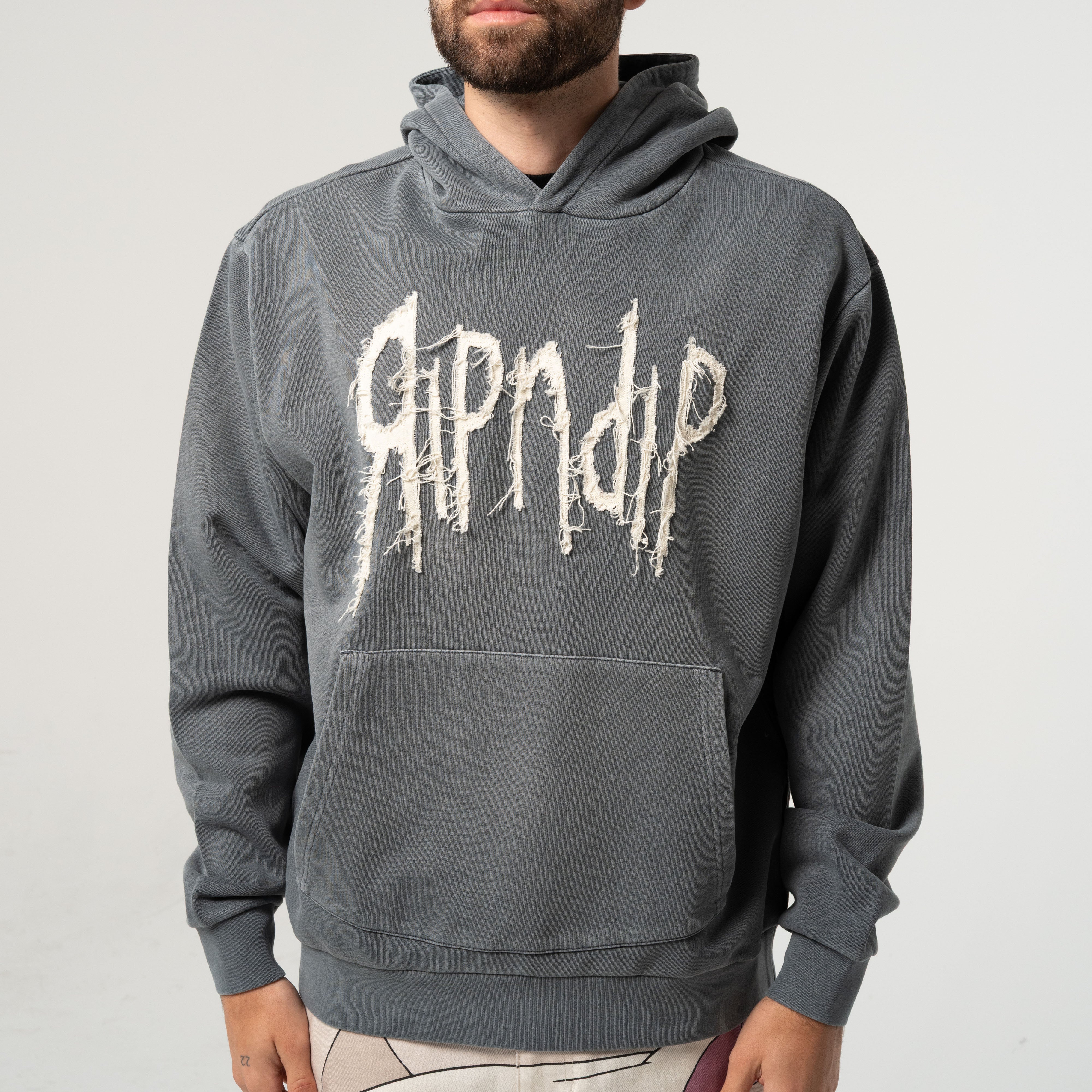Insano Hoodie (Charcoal Vintage Wash) - Image 3
