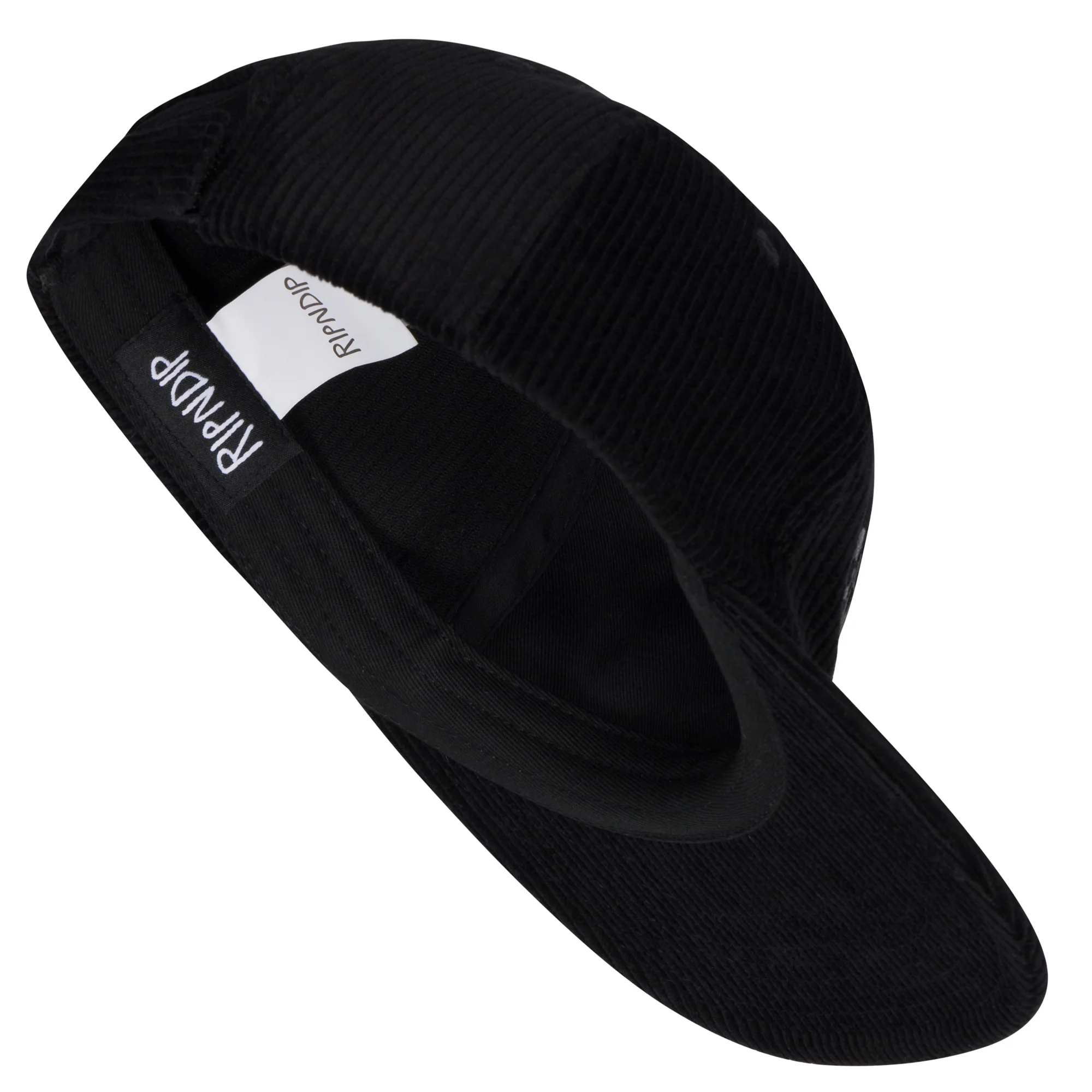 Internal Illumination Corduroy Strapback (Black) - Image 4