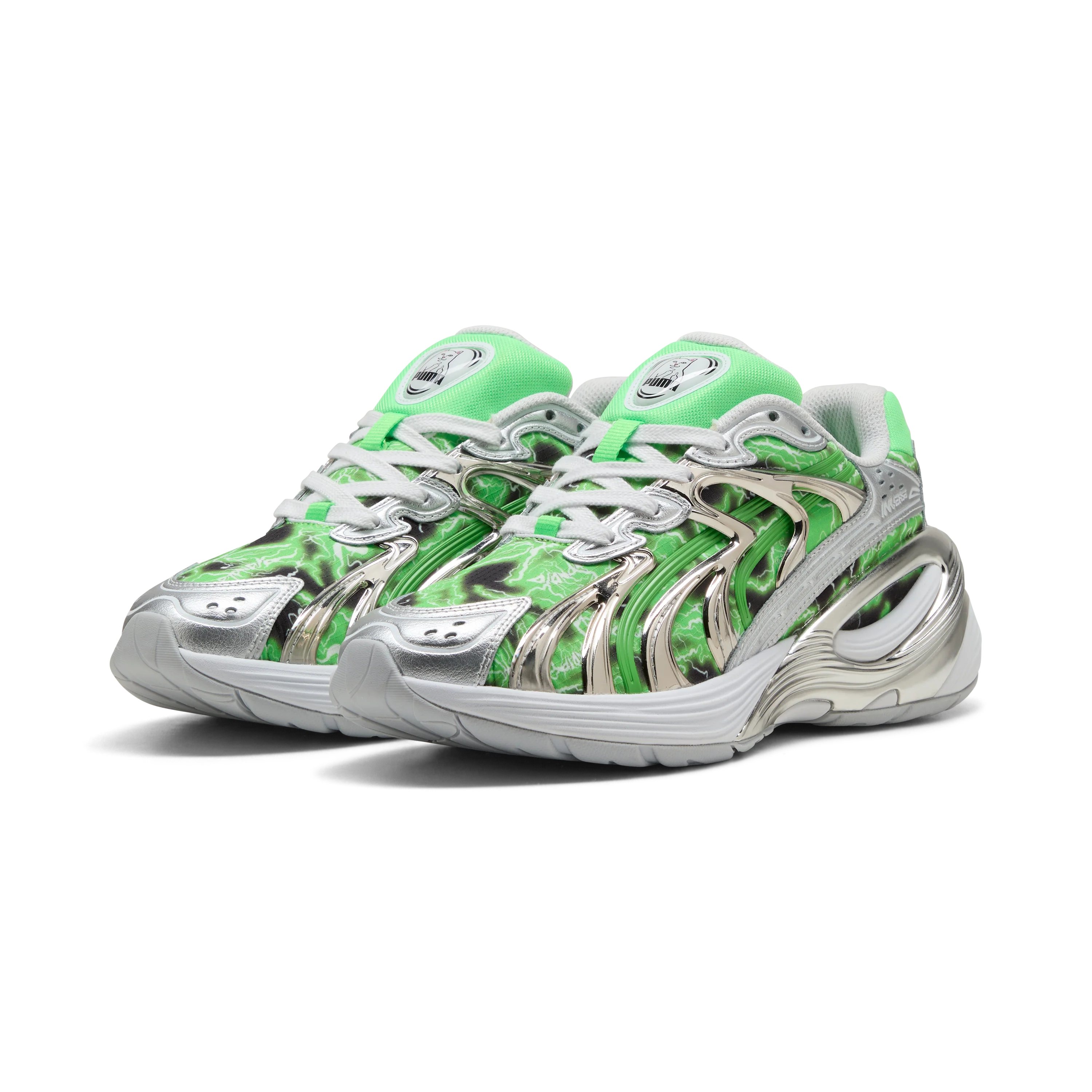 Inverse (Puma Silver-Fluro Green Pes)